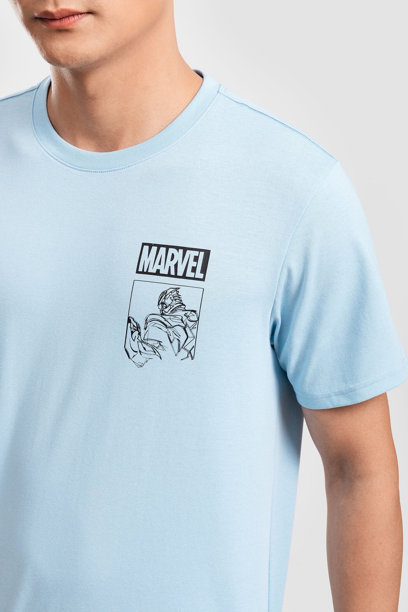 Áo thun Marvel Thanos Quote - Xanh da trời 1