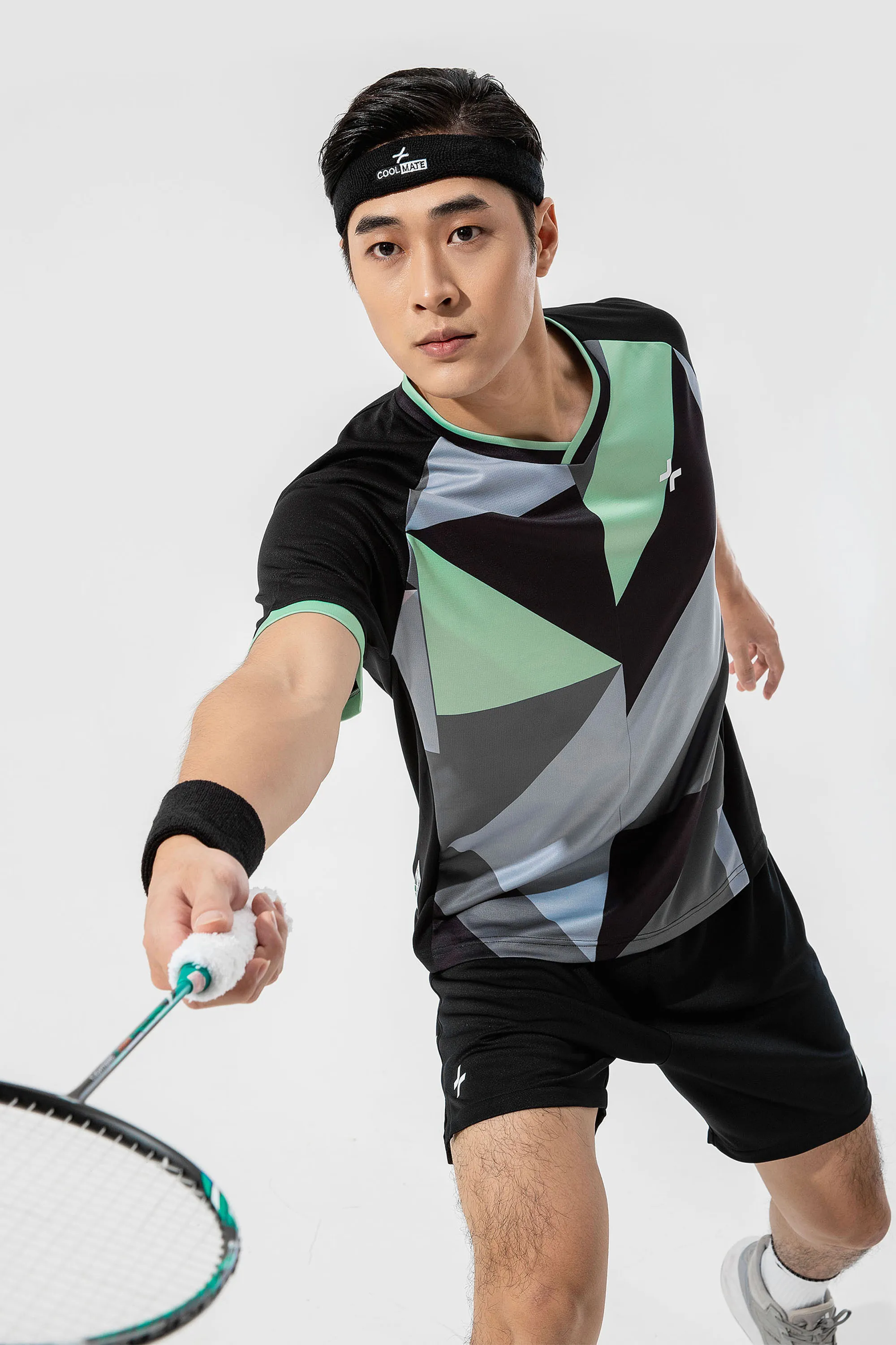 Áo thun Racquet Sport Graphic Geometric  4