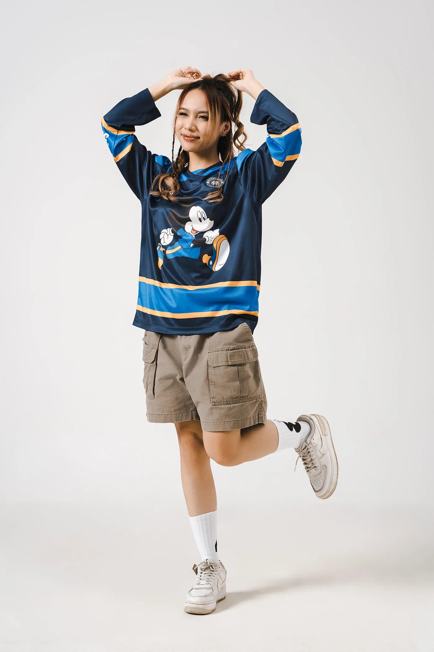 Áo dài tay Oversize 84RISING Mickey Hockey  4