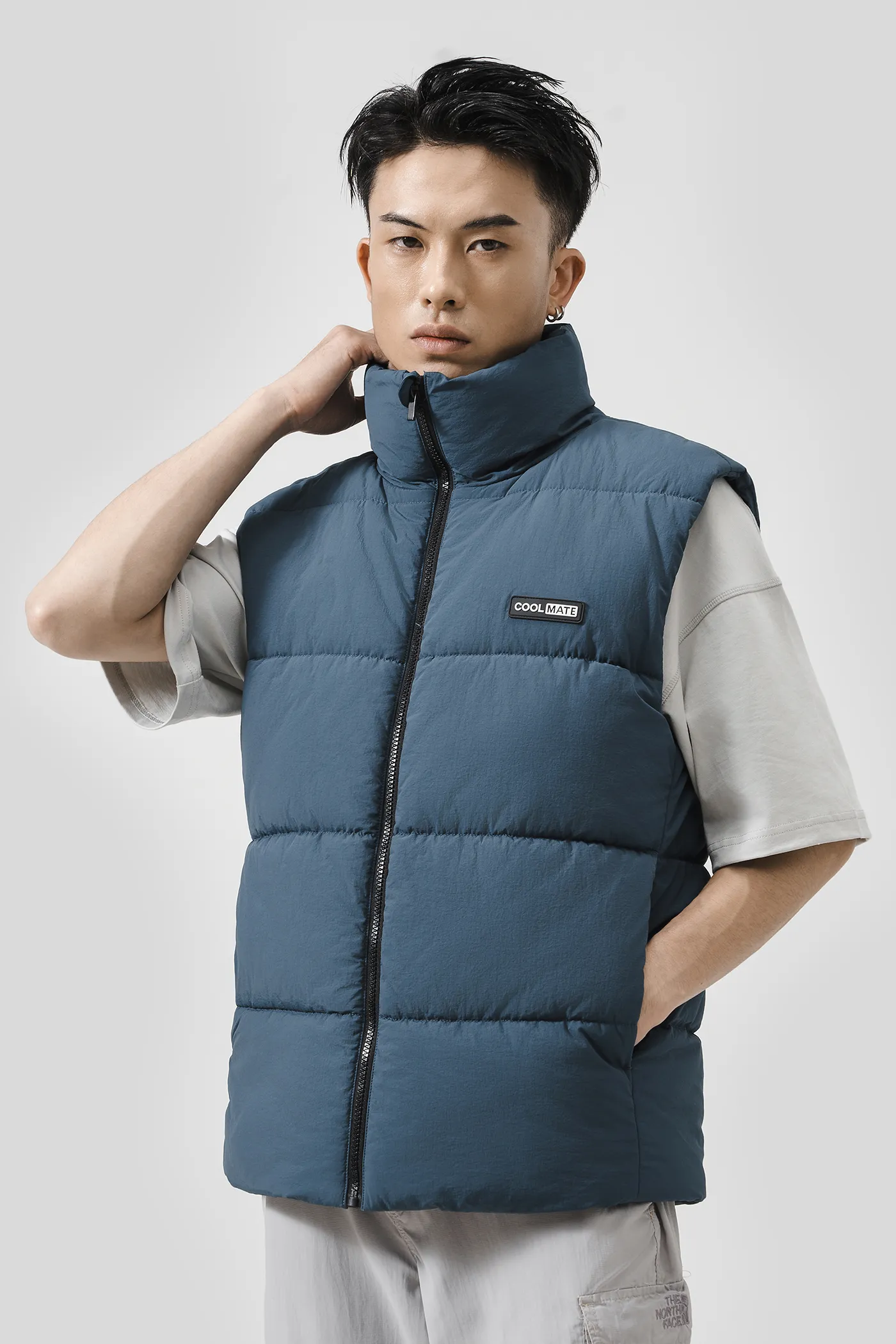 Áo Khoác Nam gilet phao Puffer 