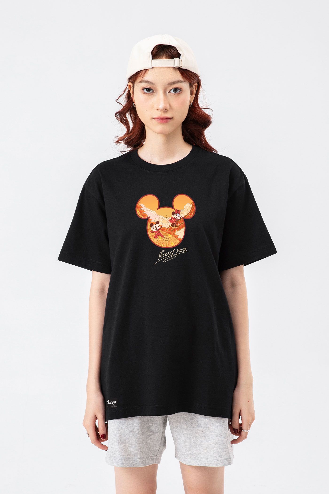 Áo thun Relaxed Fit 84RISING Disney Corner in TẾT - Mickey Mouse 