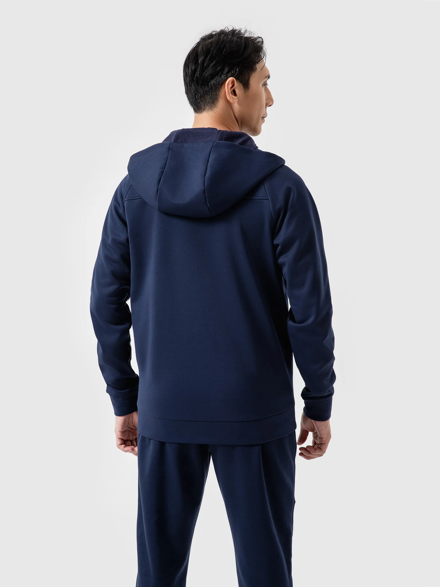 Áo khoác thể thao Fleece Track Jacket Premium có mũ  2