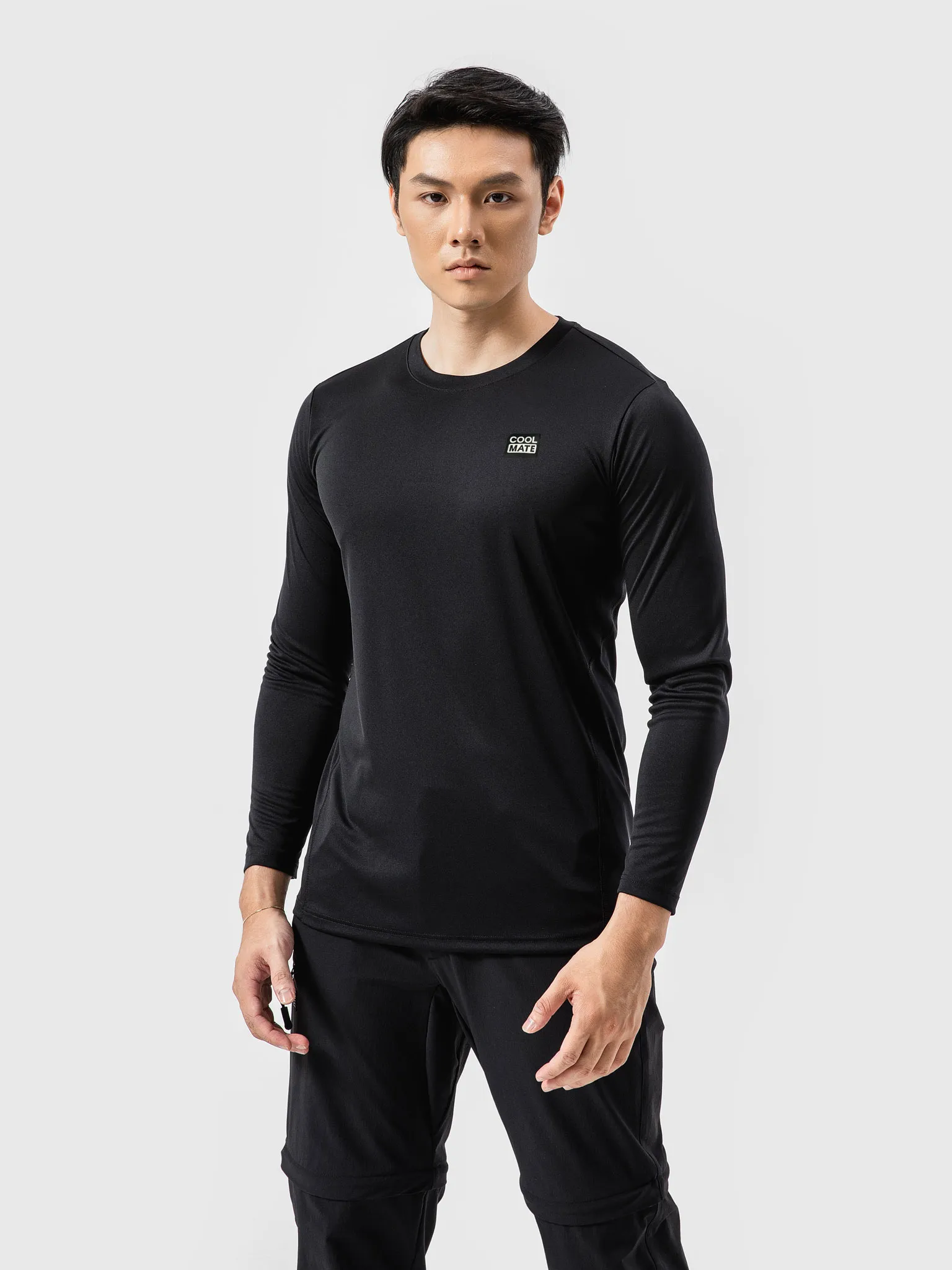 Áo Dài Tay Thể Thao Slim Fit 