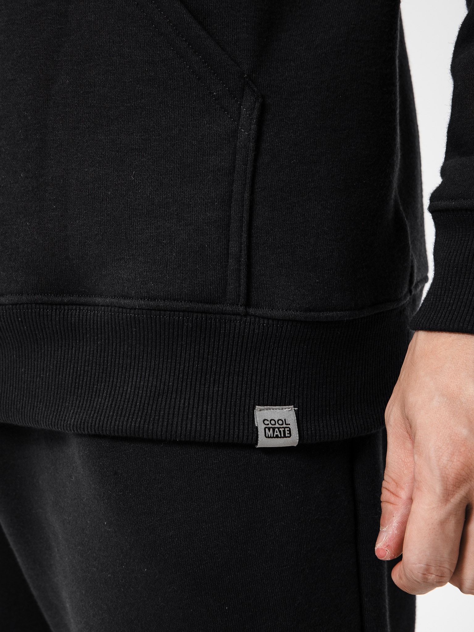 Áo Hoodie Fleece  den 6