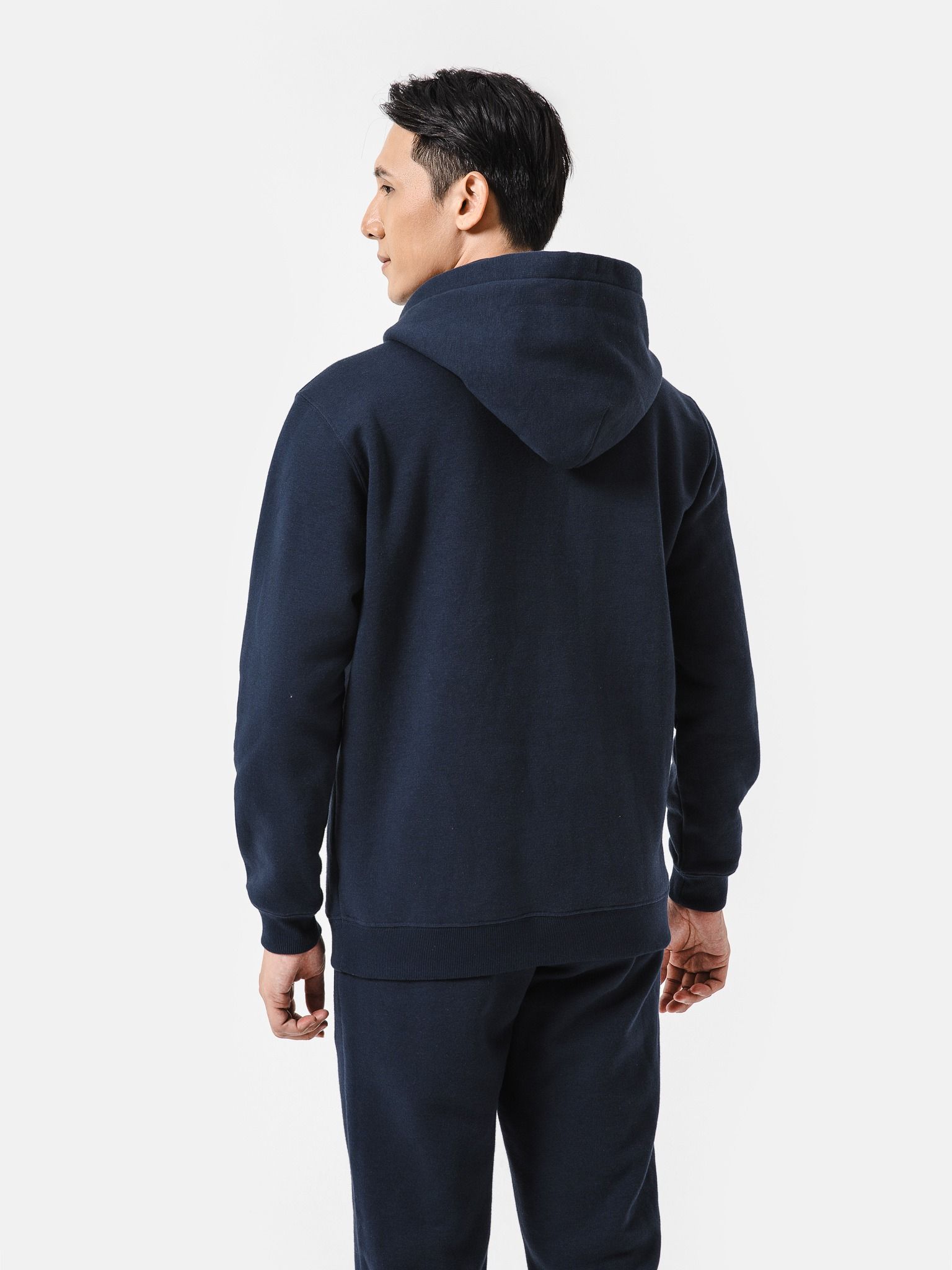 Áo Hoodie Fleece  navy 2
