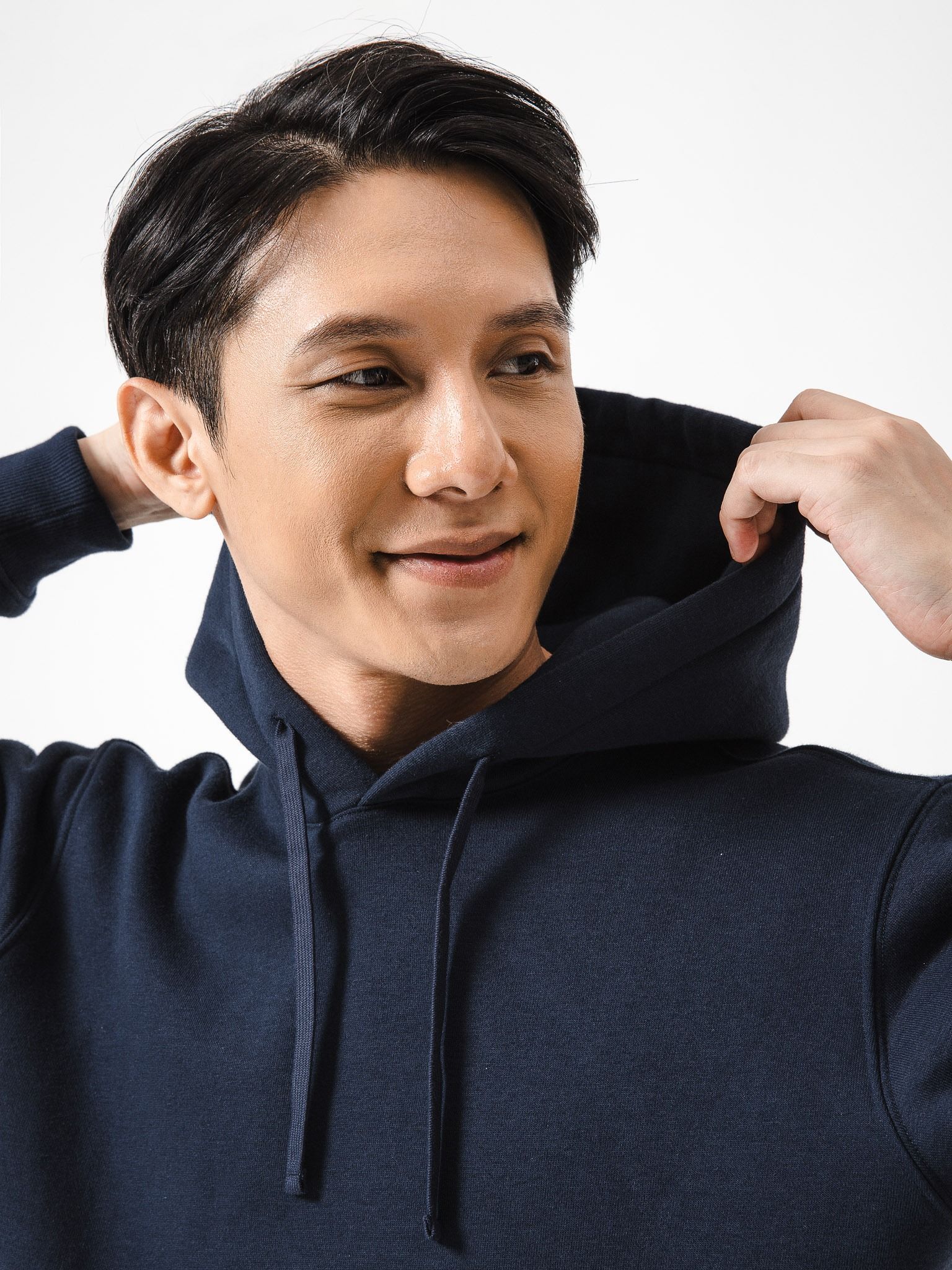 Áo Hoodie Fleece  navy 4