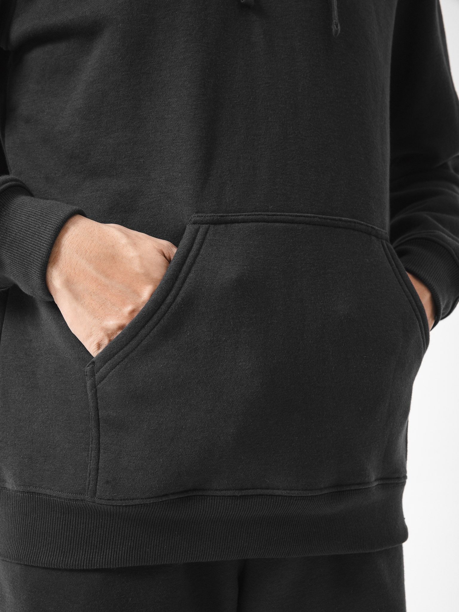 Áo Hoodie Fleece  xam-dam 5