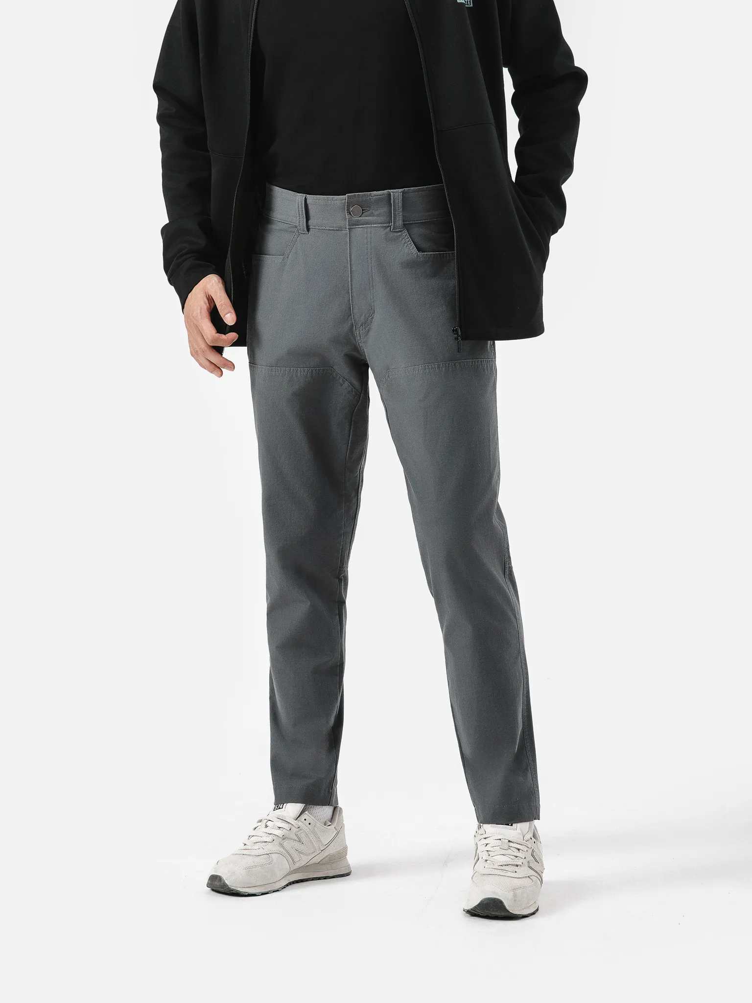 Quần dài kaki ECC Pants xam