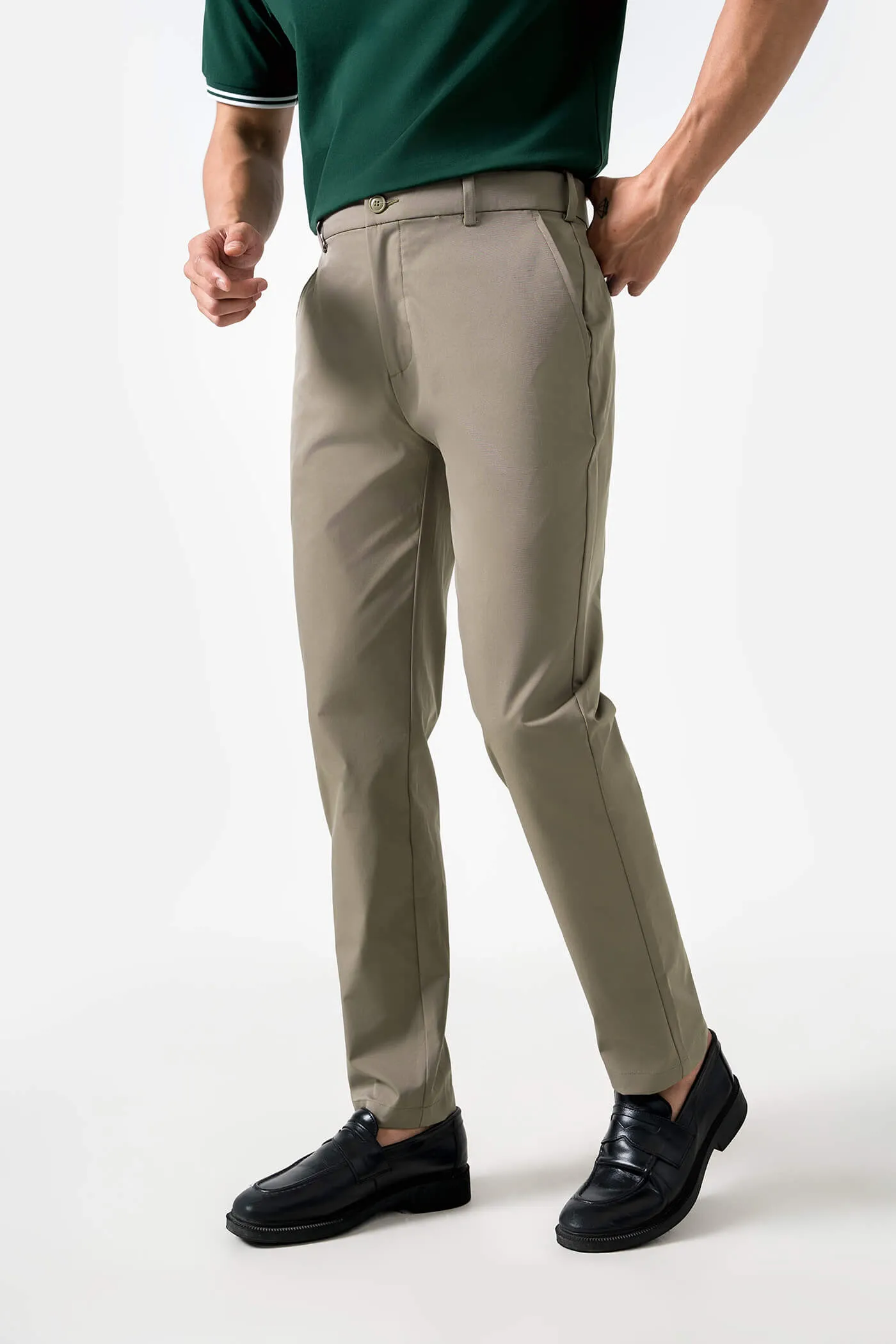 Quần Dài Nam Kaki Excool beige
