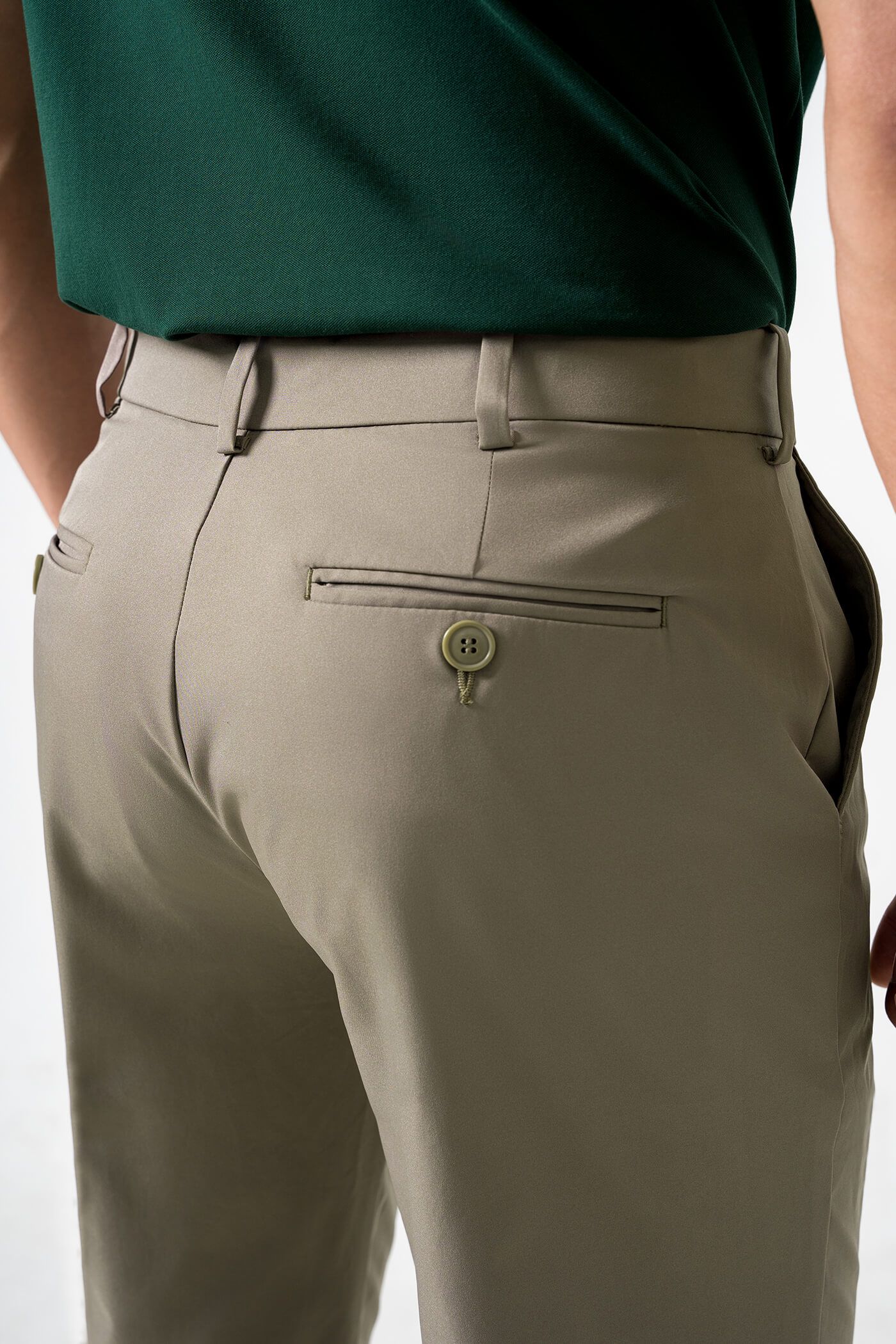 Quần Dài Nam Kaki Excool beige 3