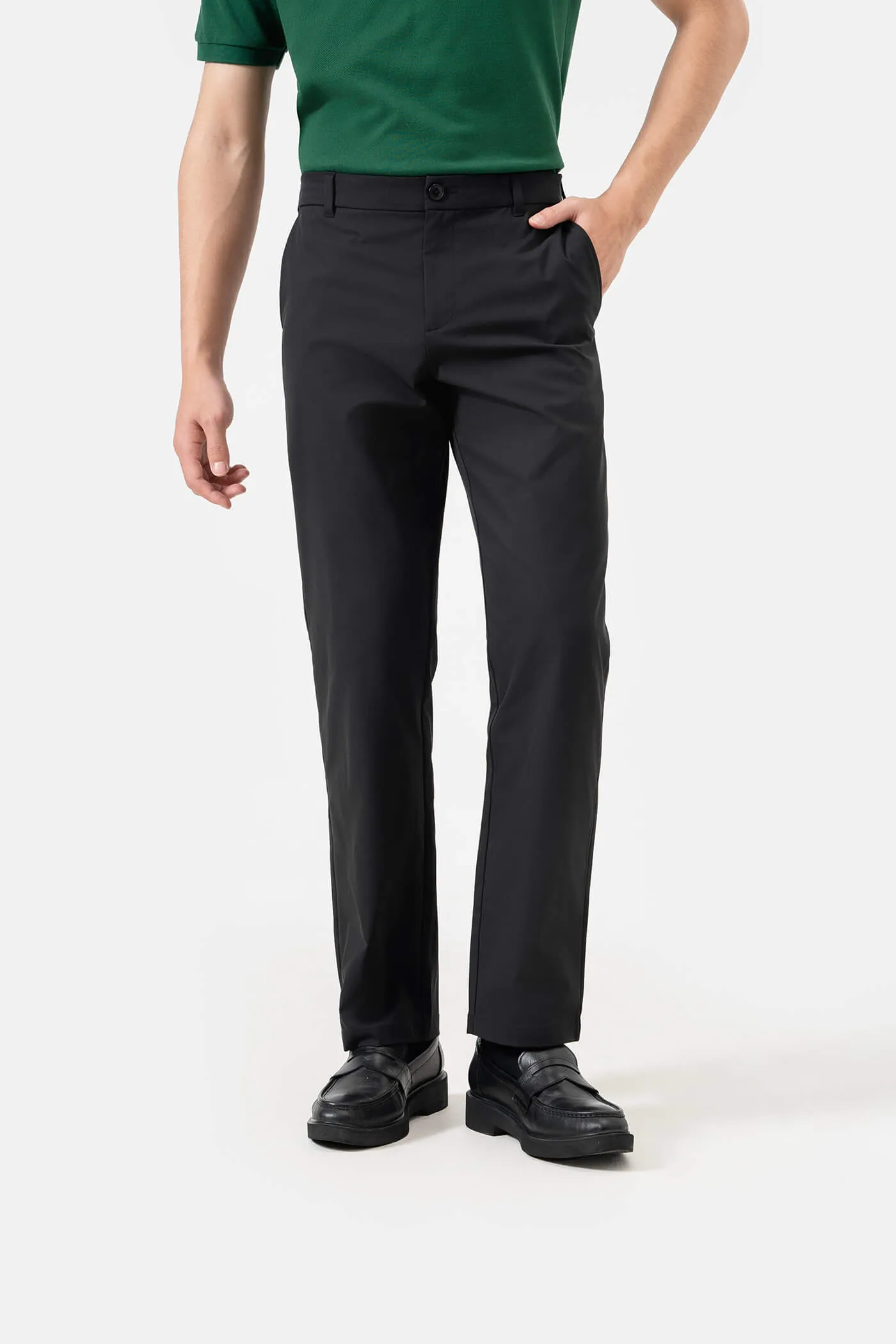 Quần Dài Nam Kaki Excool dáng Straight den 5