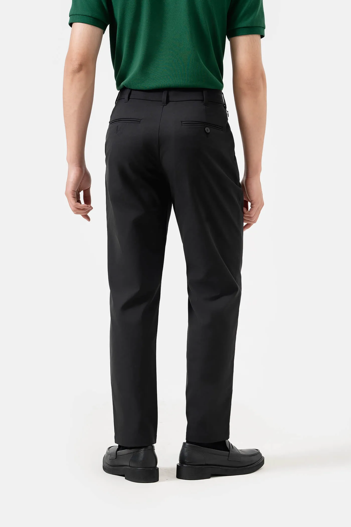 Quần Dài Nam Kaki Excool dáng Straight den 2