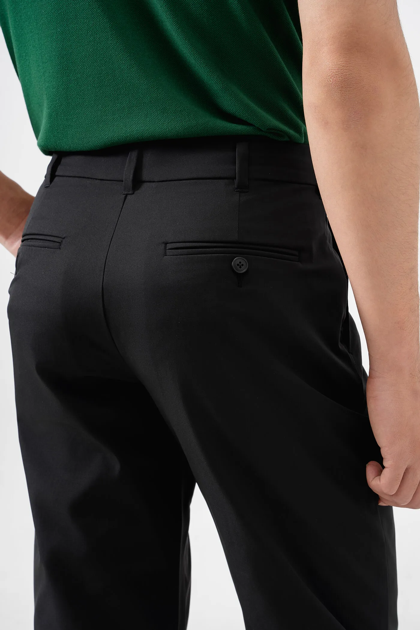 Quần Dài Nam Kaki Excool dáng Straight den 4