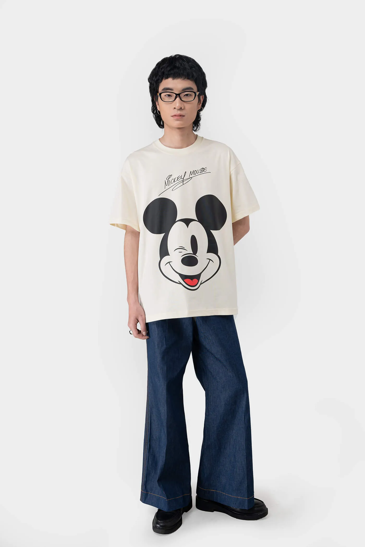 Áo Thun Oversize 84RISING Chuột Mickey  3