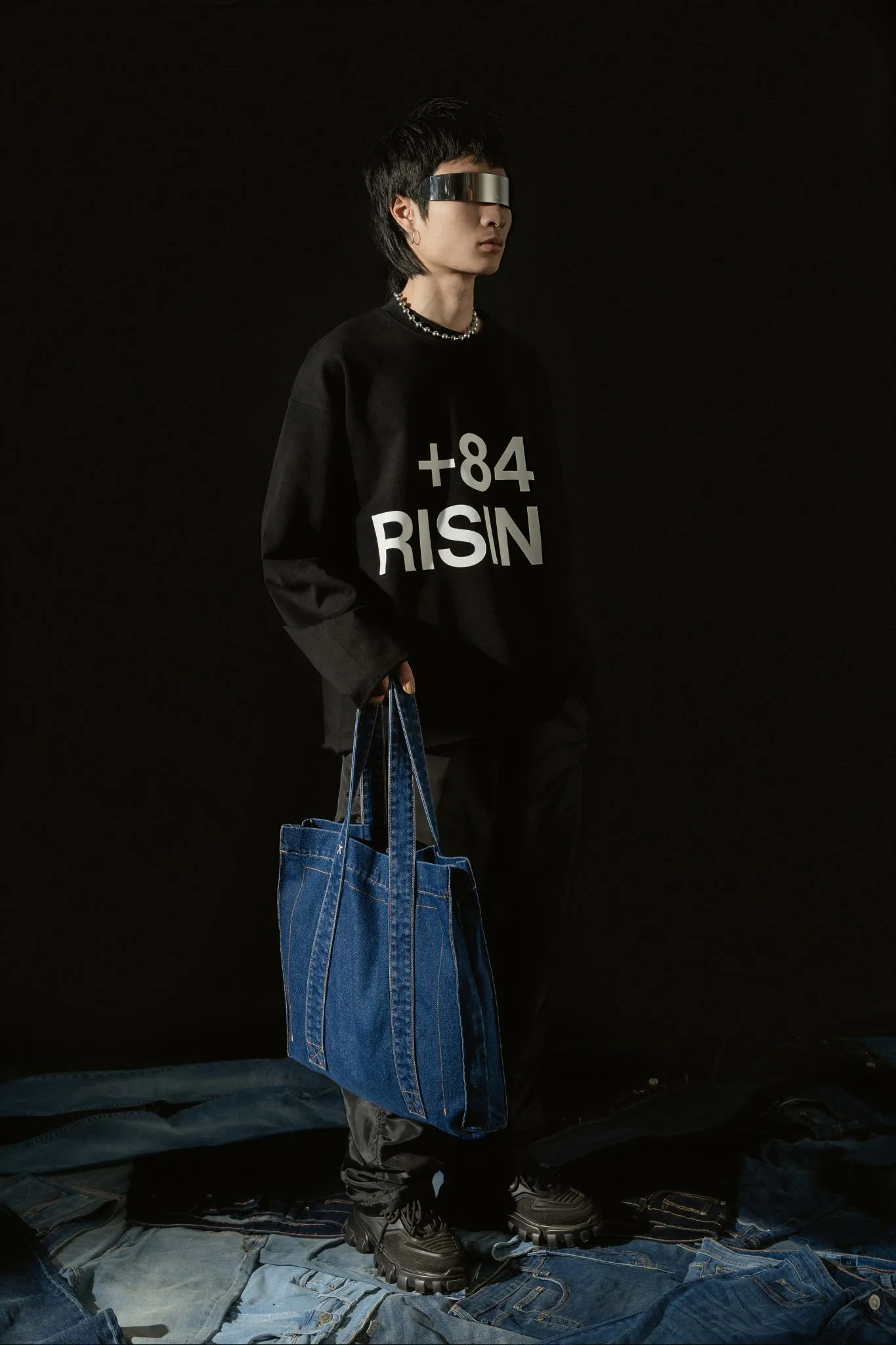 Túi Tote 84RISING Denim  1