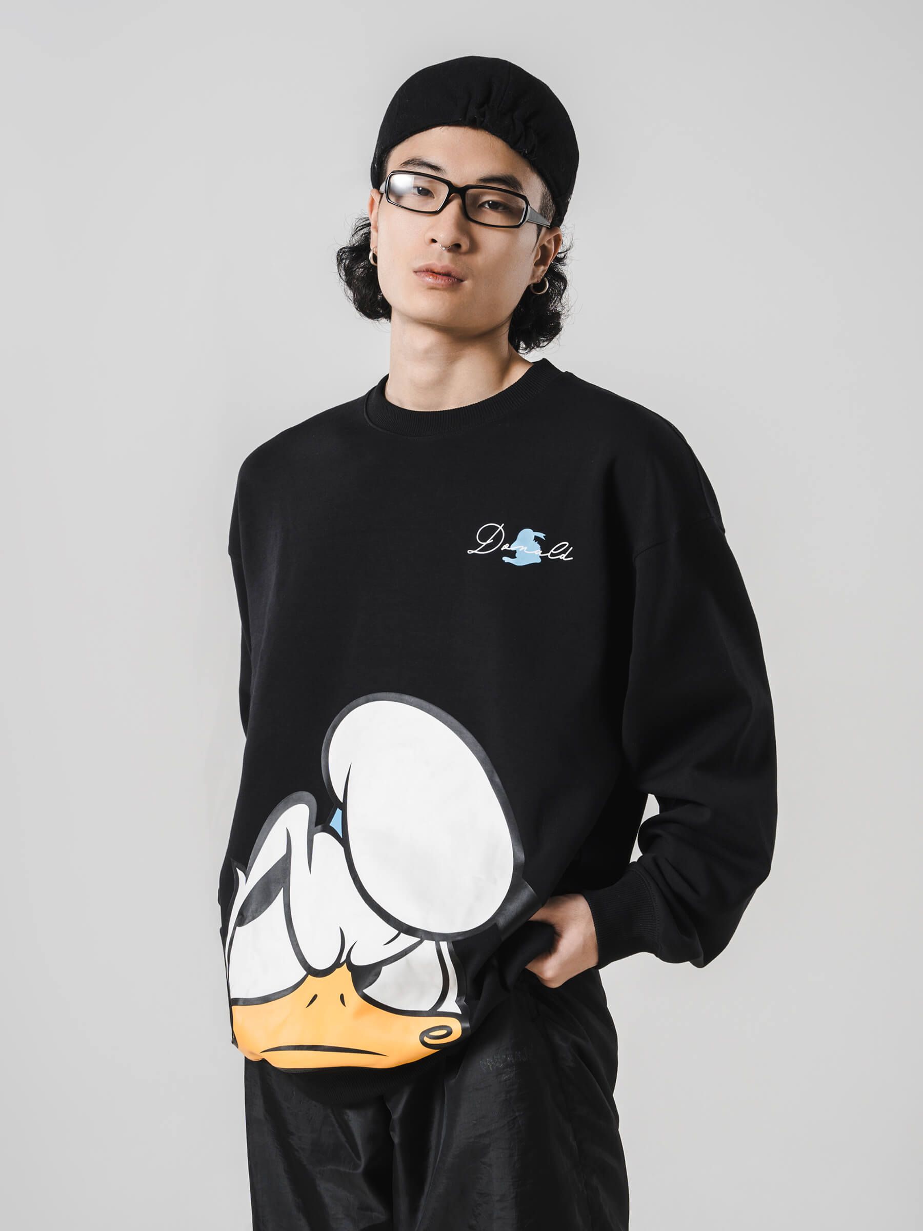 Áo nỉ oversize 84RISING Vịt Donald  1