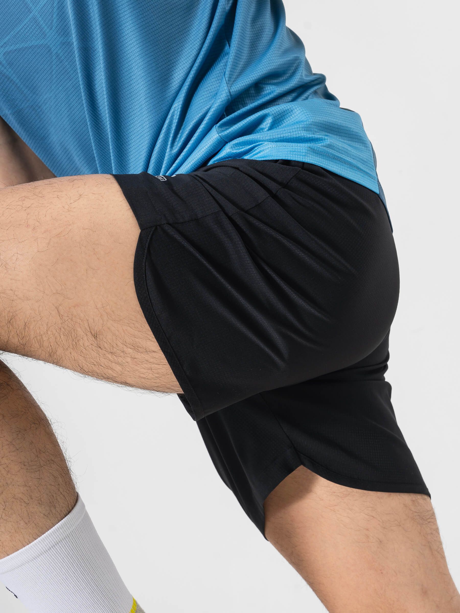 Quần Shorts Chạy Bộ 5 inch Essentials den 3