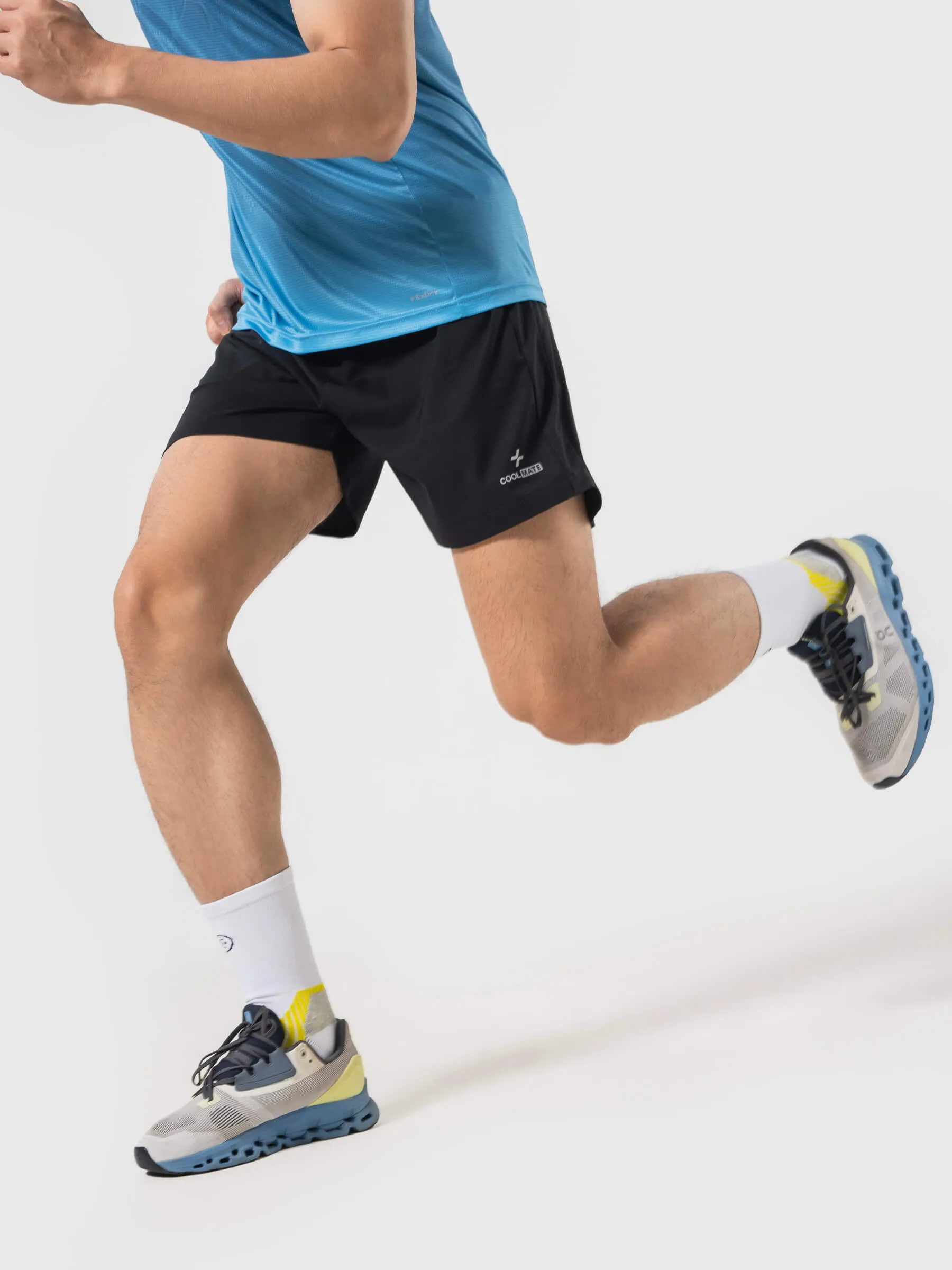 Quần Shorts Chạy Bộ 5 inch Essentials den