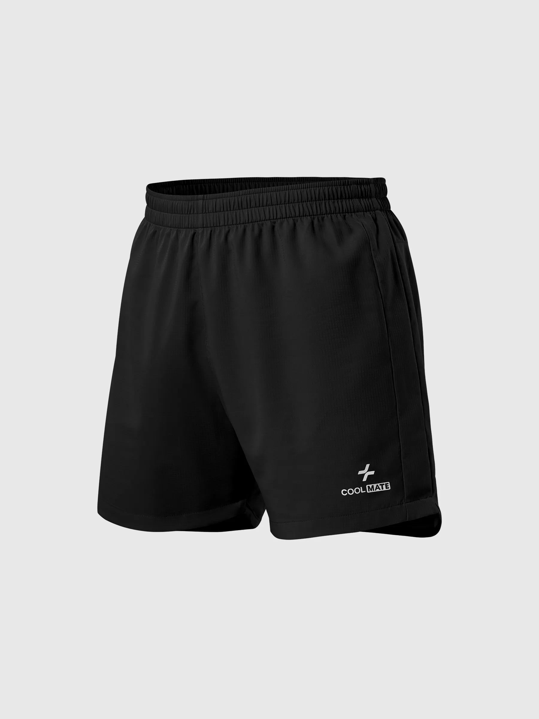 Quần Shorts Chạy Bộ 7 inch Essentials den 1
