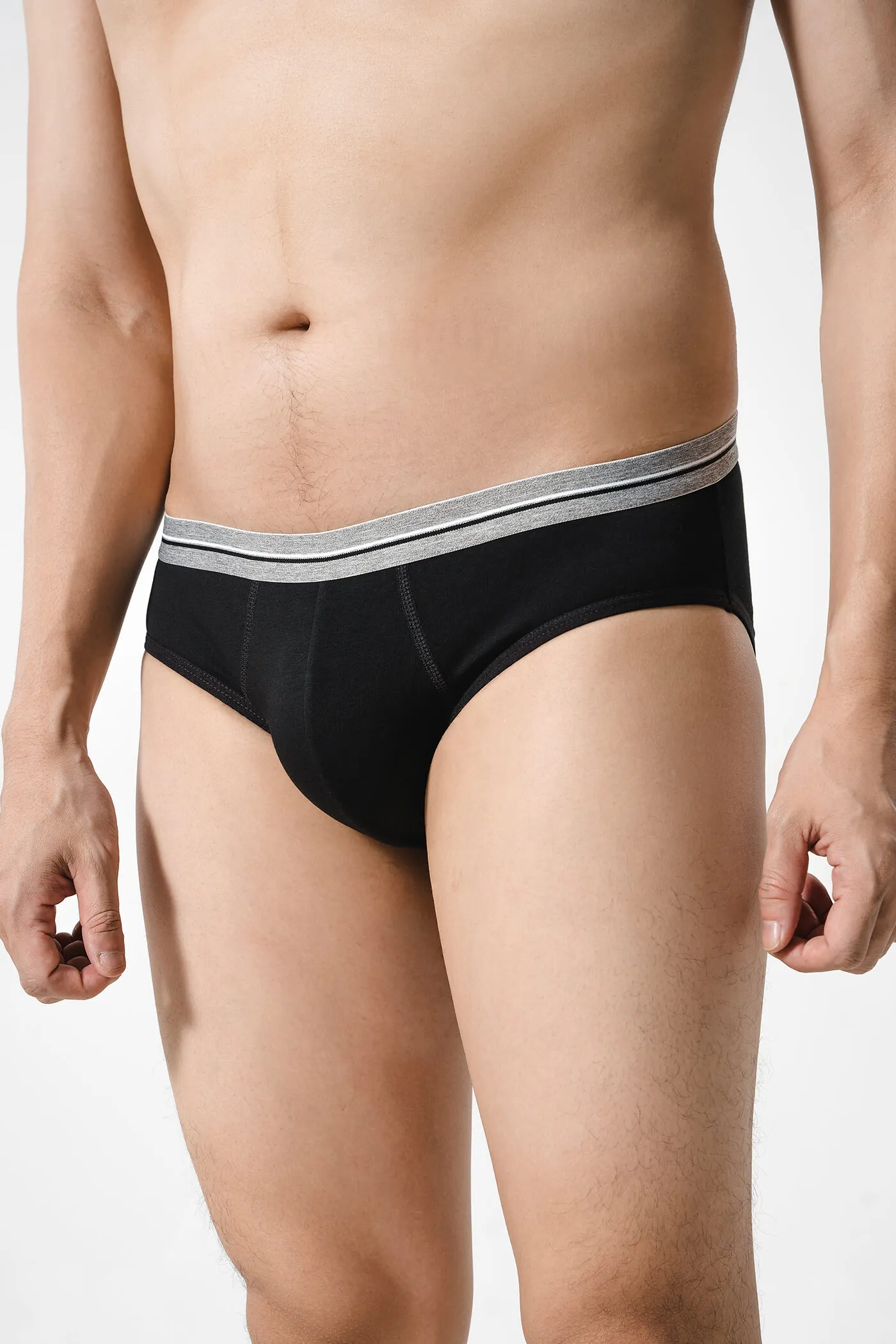 Pack 5 Quần Lót Nam Brief Cotton Basics  1