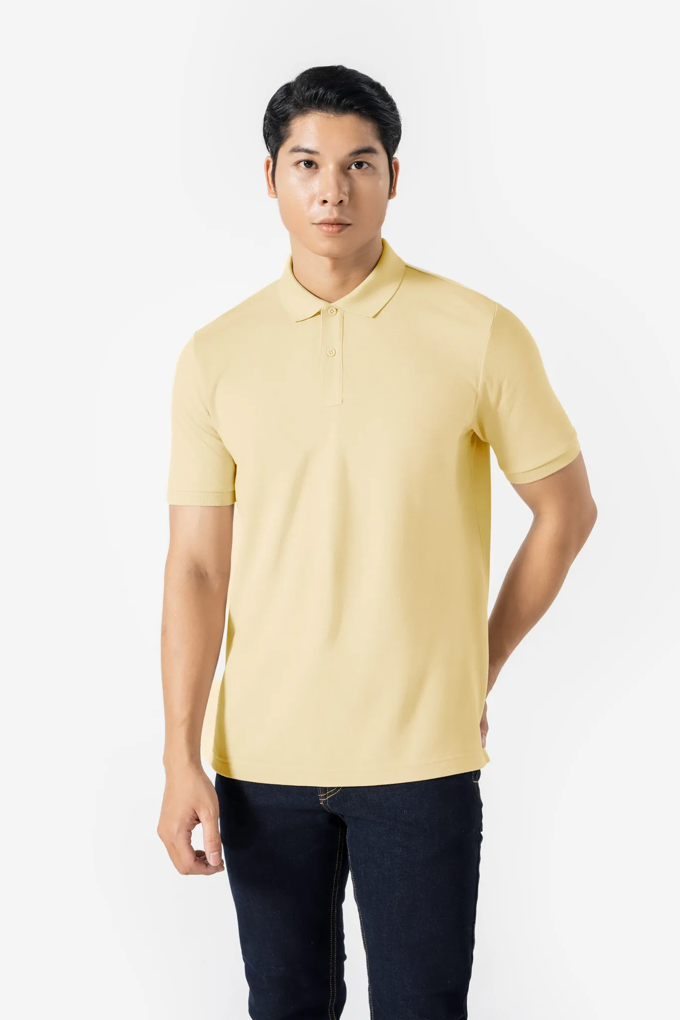 Áo Polo Nam Pique Cotton - Outlet 