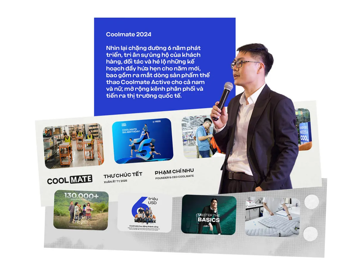 Thư chúc Tết Quý Khách Hàng Coolmate - Xuân Ất Tỵ 2025