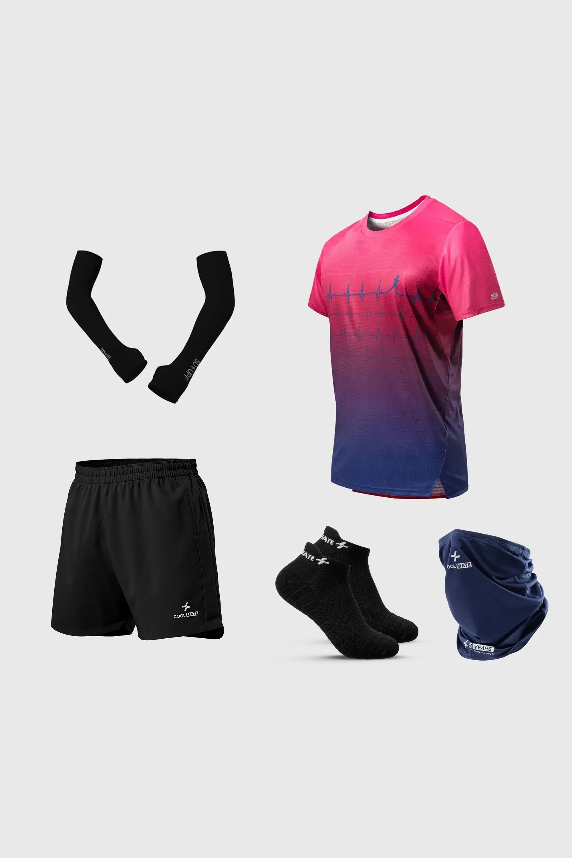 Set Đồ Chạy Bộ Graphic Heartbeat
