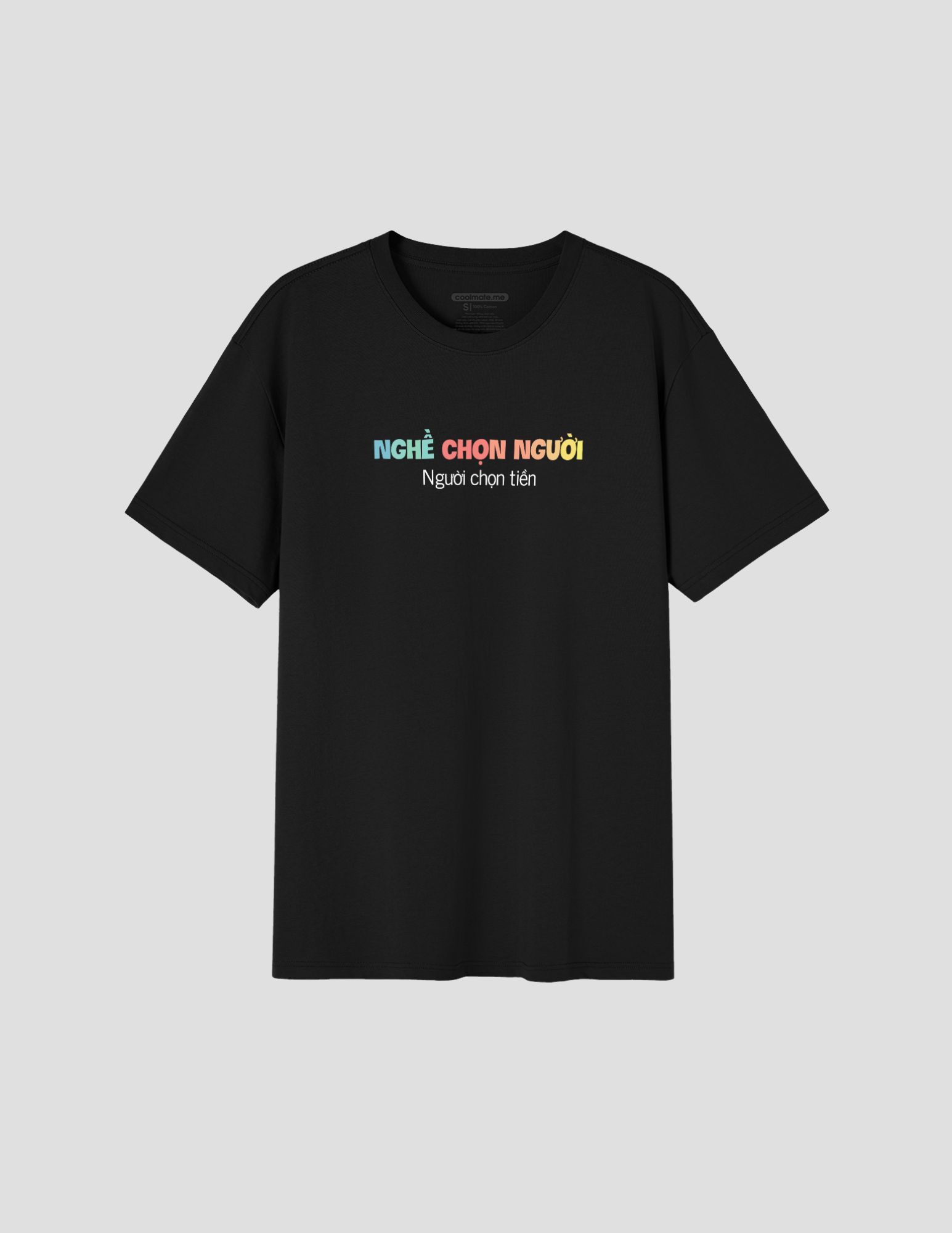 Áo thun Cotton 220gsm Regular Nghề chọn người, Người chọn tiền 2