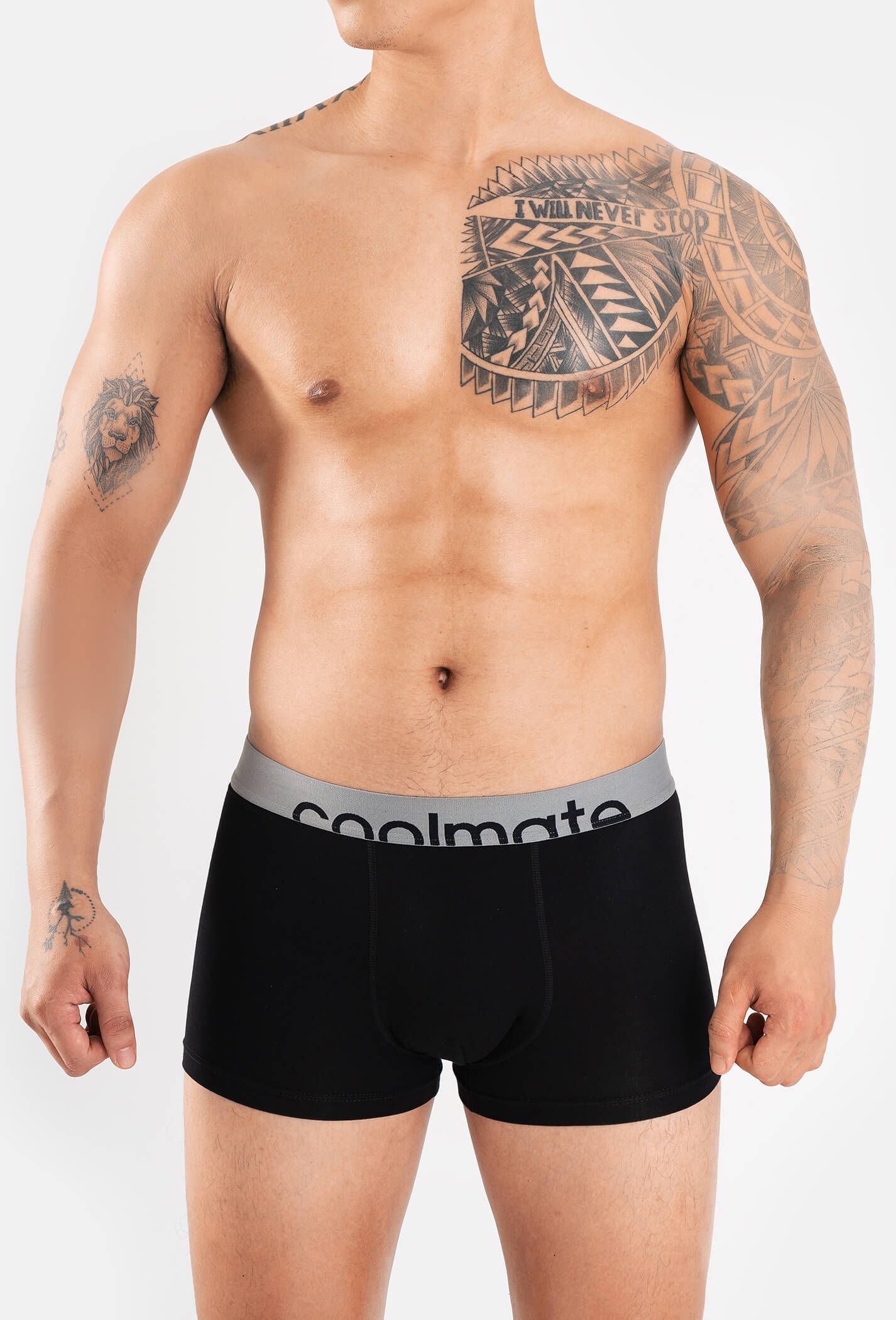 Combo 3 Quần Lót Nam Trunk Cotton Modal phoi-mau 2