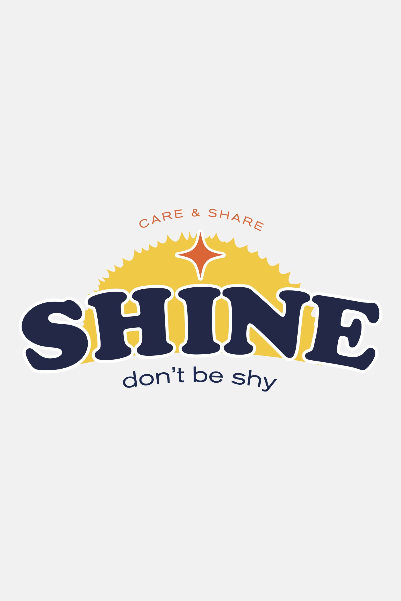 Áo thun Cotton Care & Share Smile - Shine 1