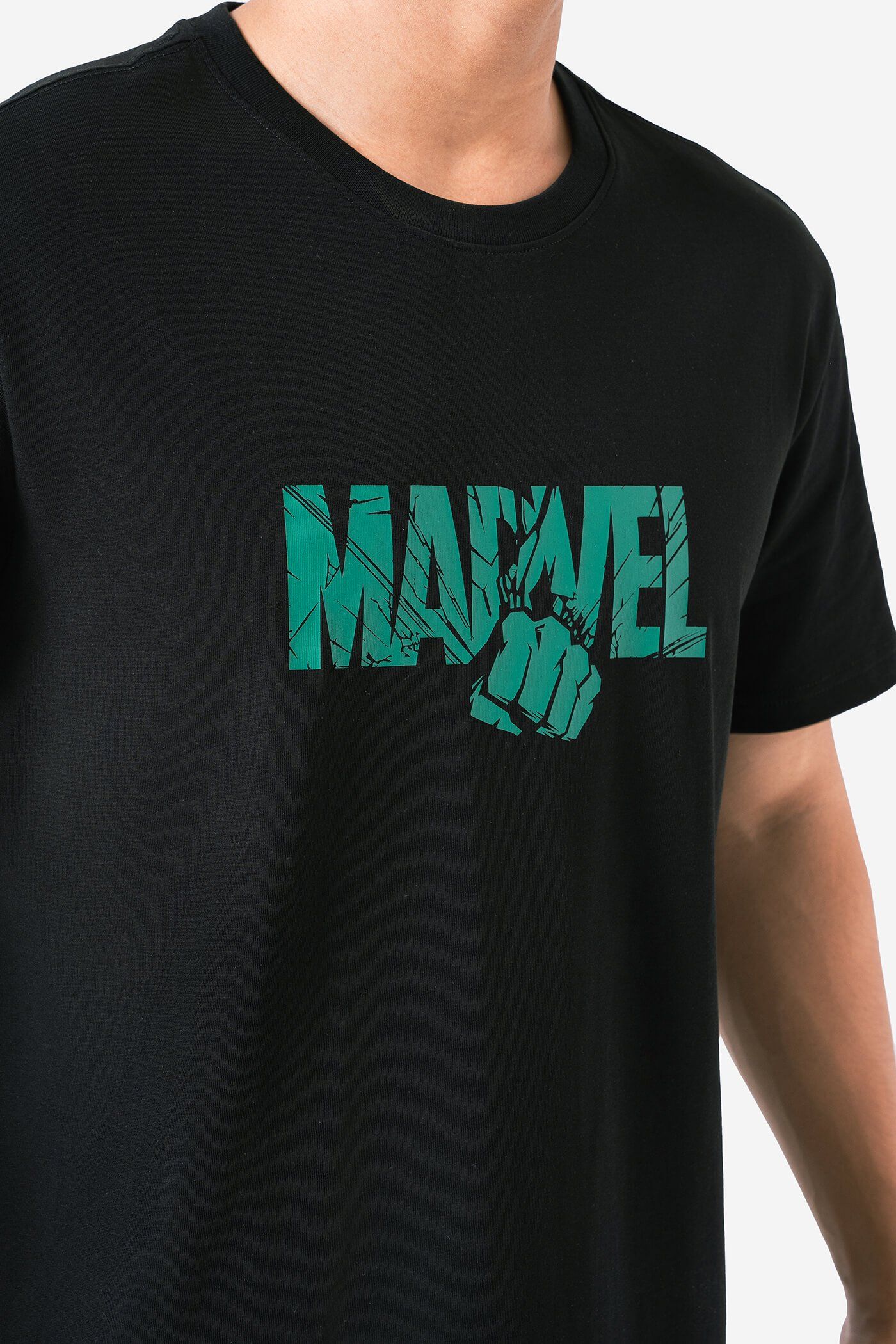 Áo Thun Nam Marvel Big Logo Hulk  3