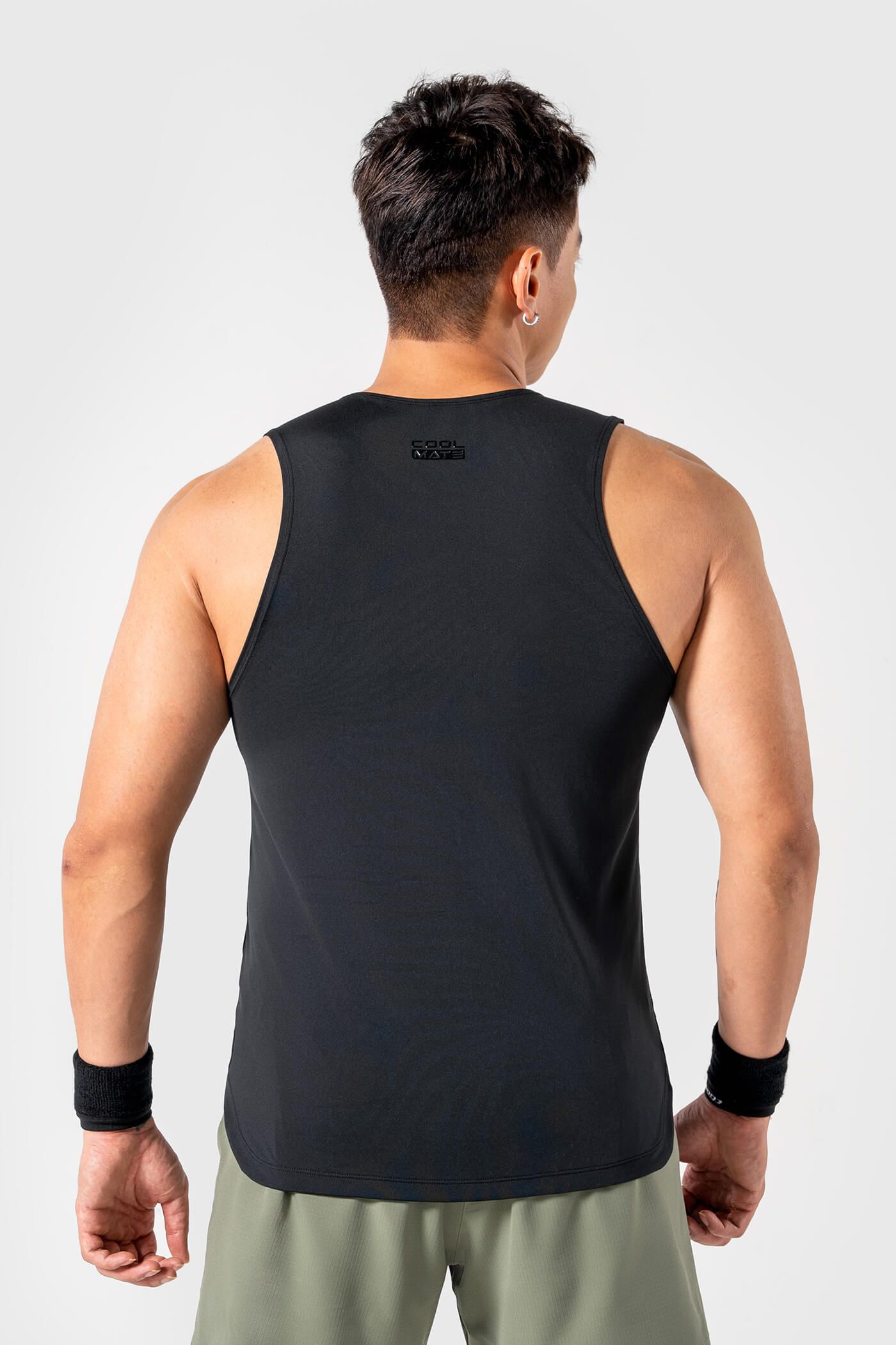 Áo Tanktop Nam Gym Powerfit den 1