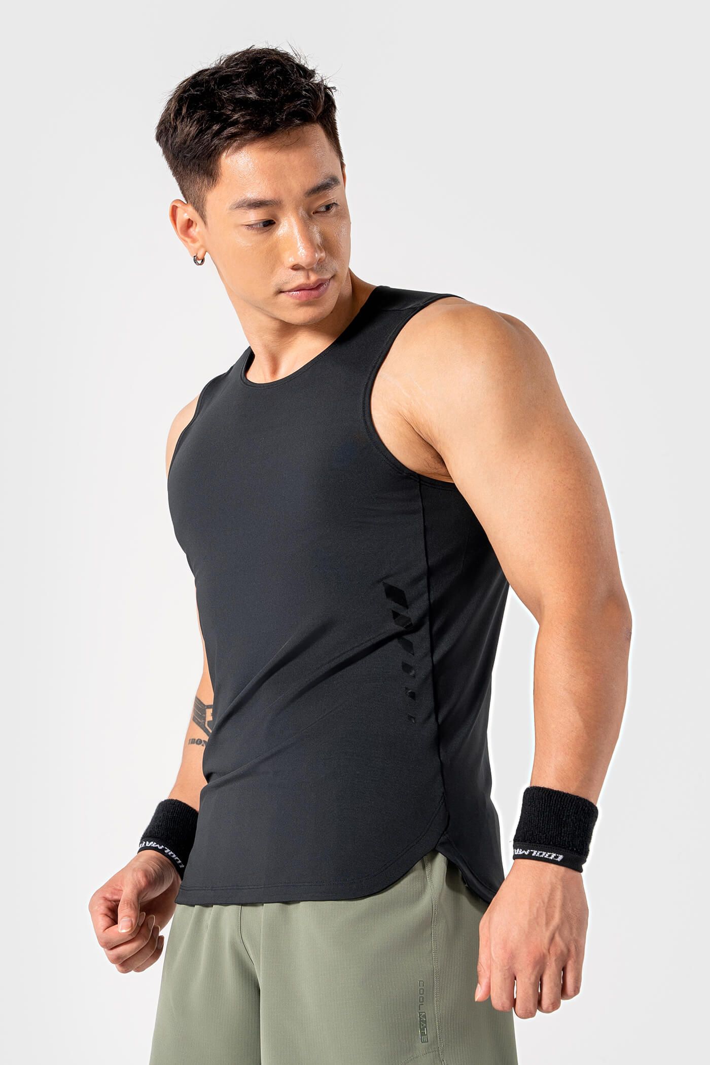 Áo Tanktop Nam Gym Powerfit den 3