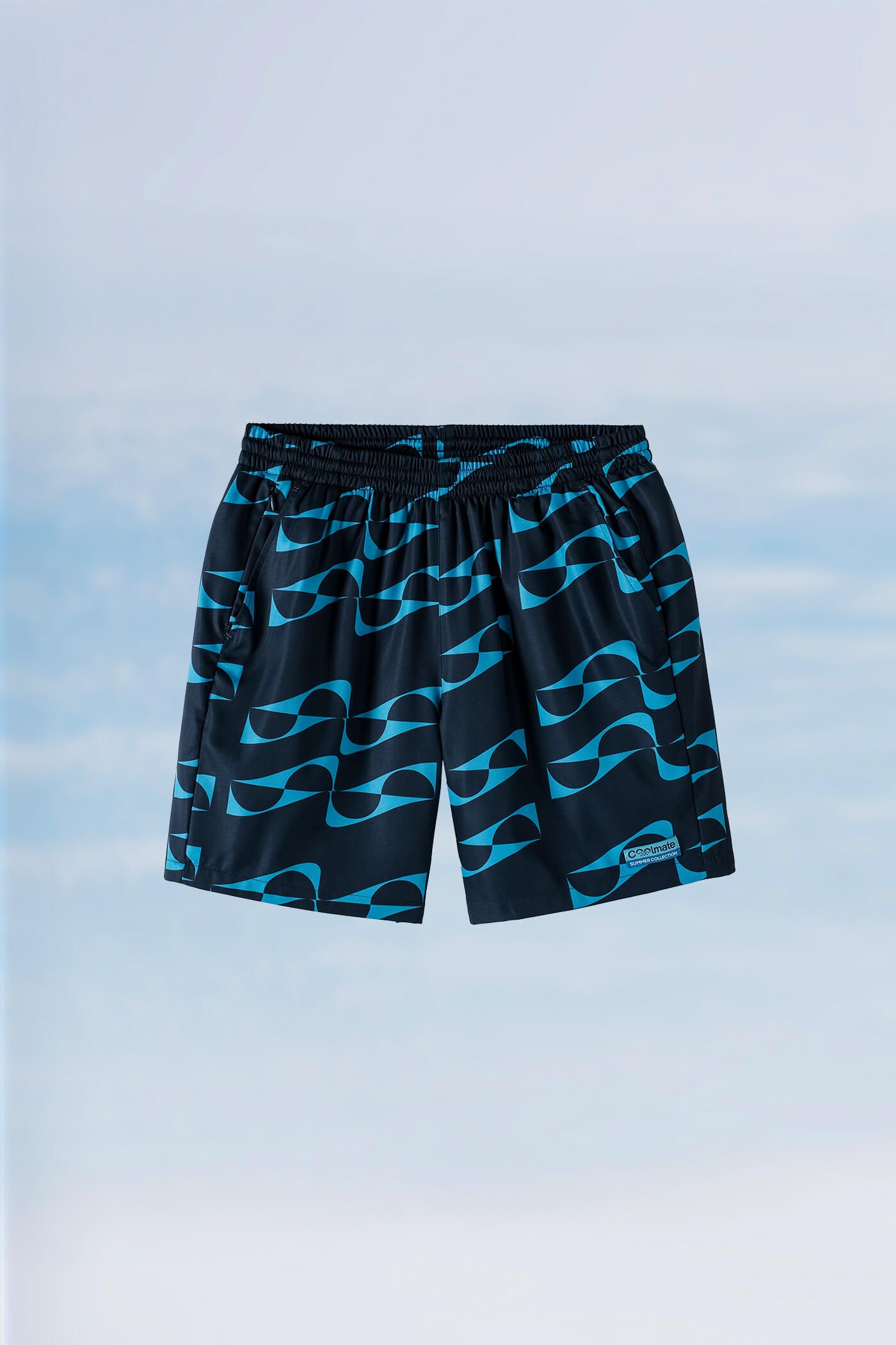 Quần Shorts Nam đi biển Coolwaves graphic