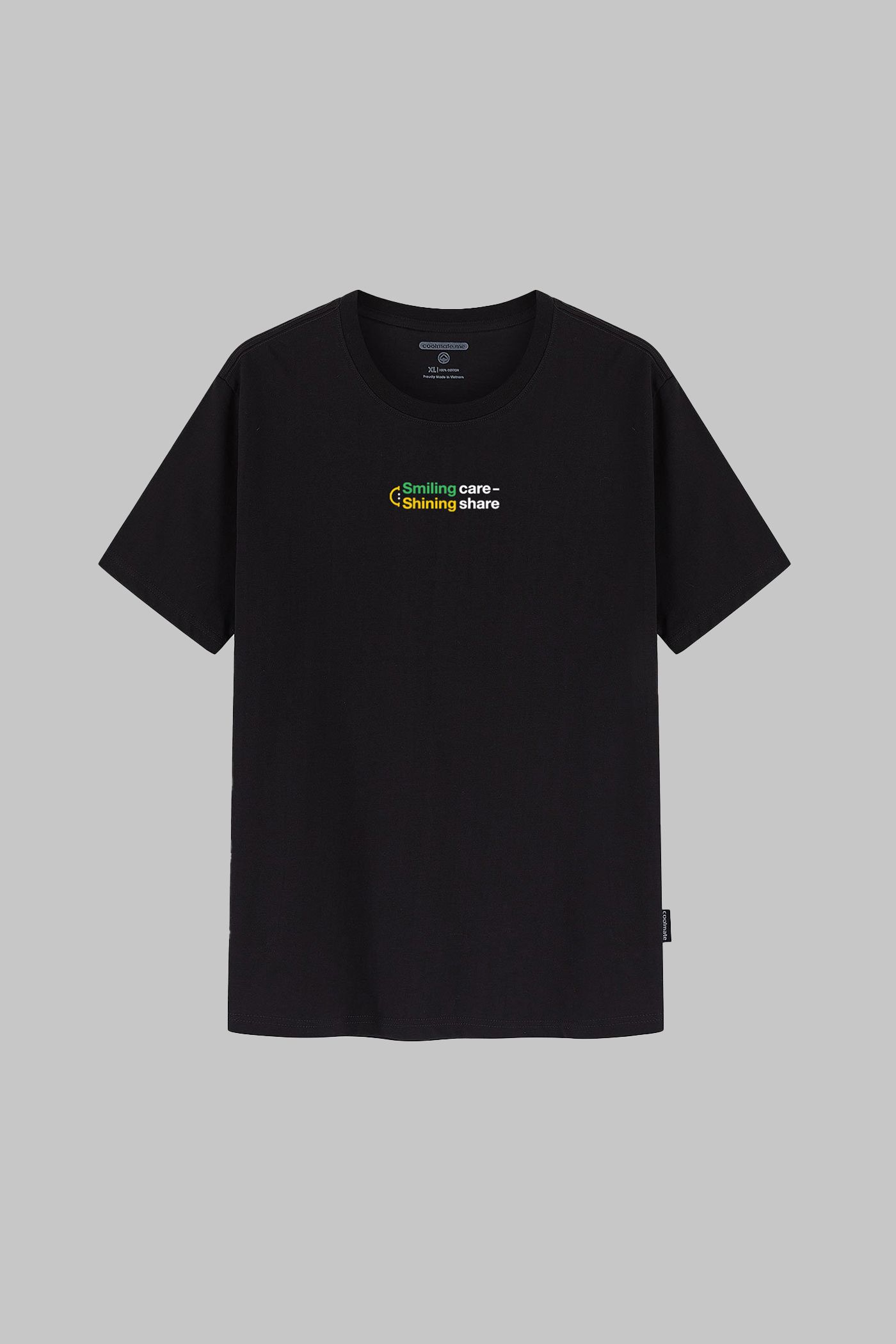 Áo thun Cotton Care & Share Smile - Smiling