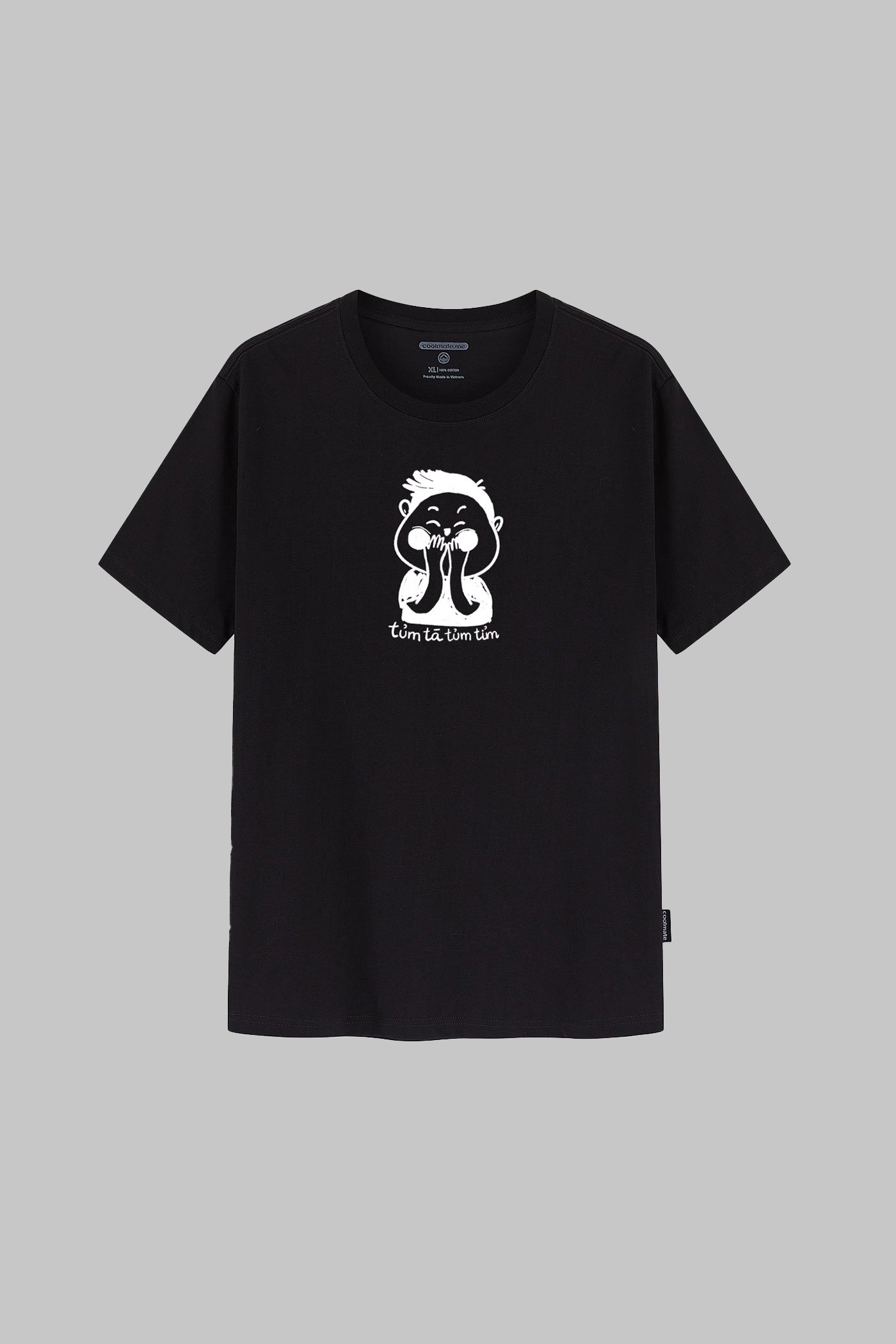 Áo thun Cotton Care & Share Smile - Tủm tà tủm tỉm