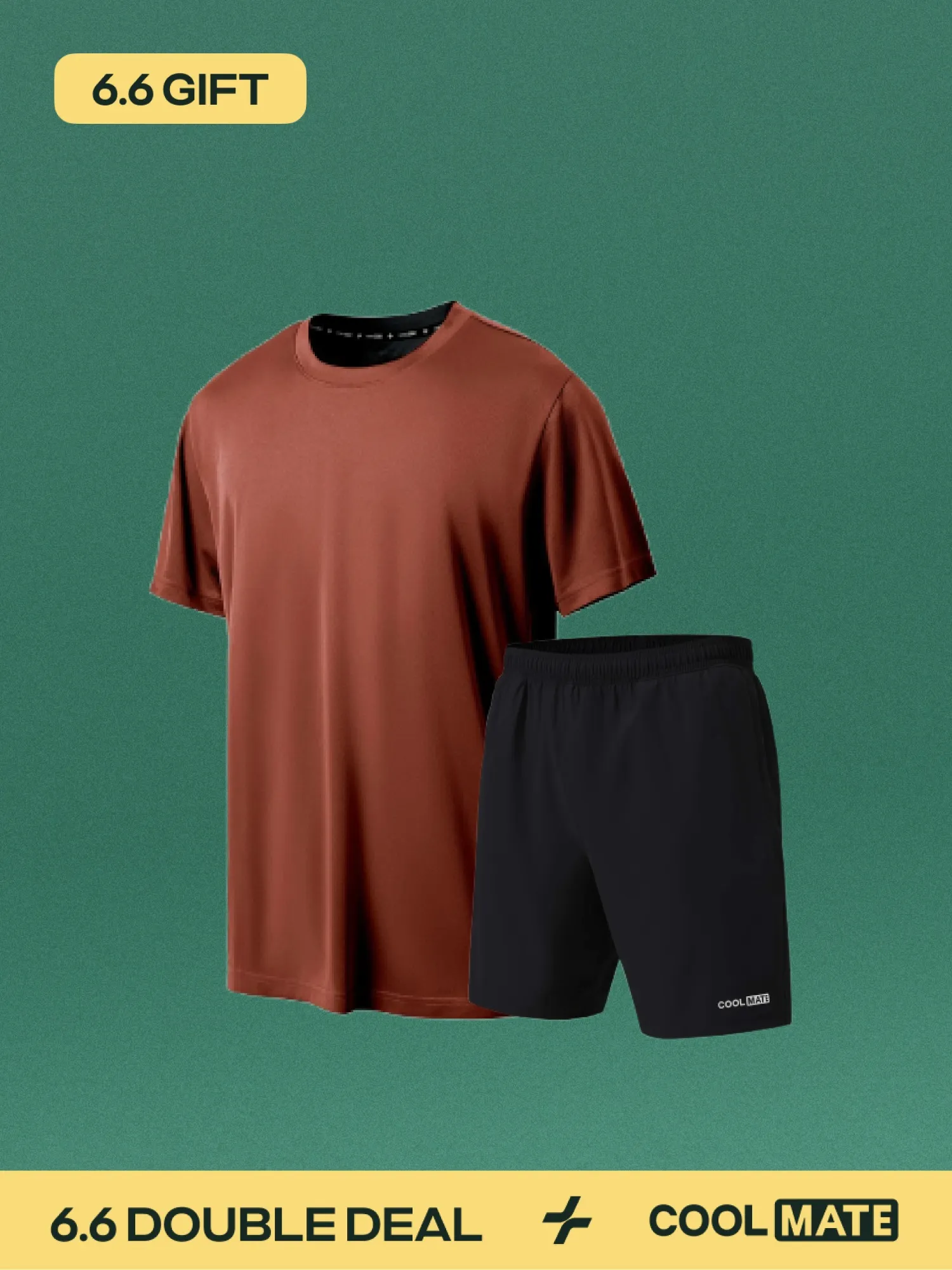 [Deal 6.6] Set summer Áo thun + Shorts thể thao 