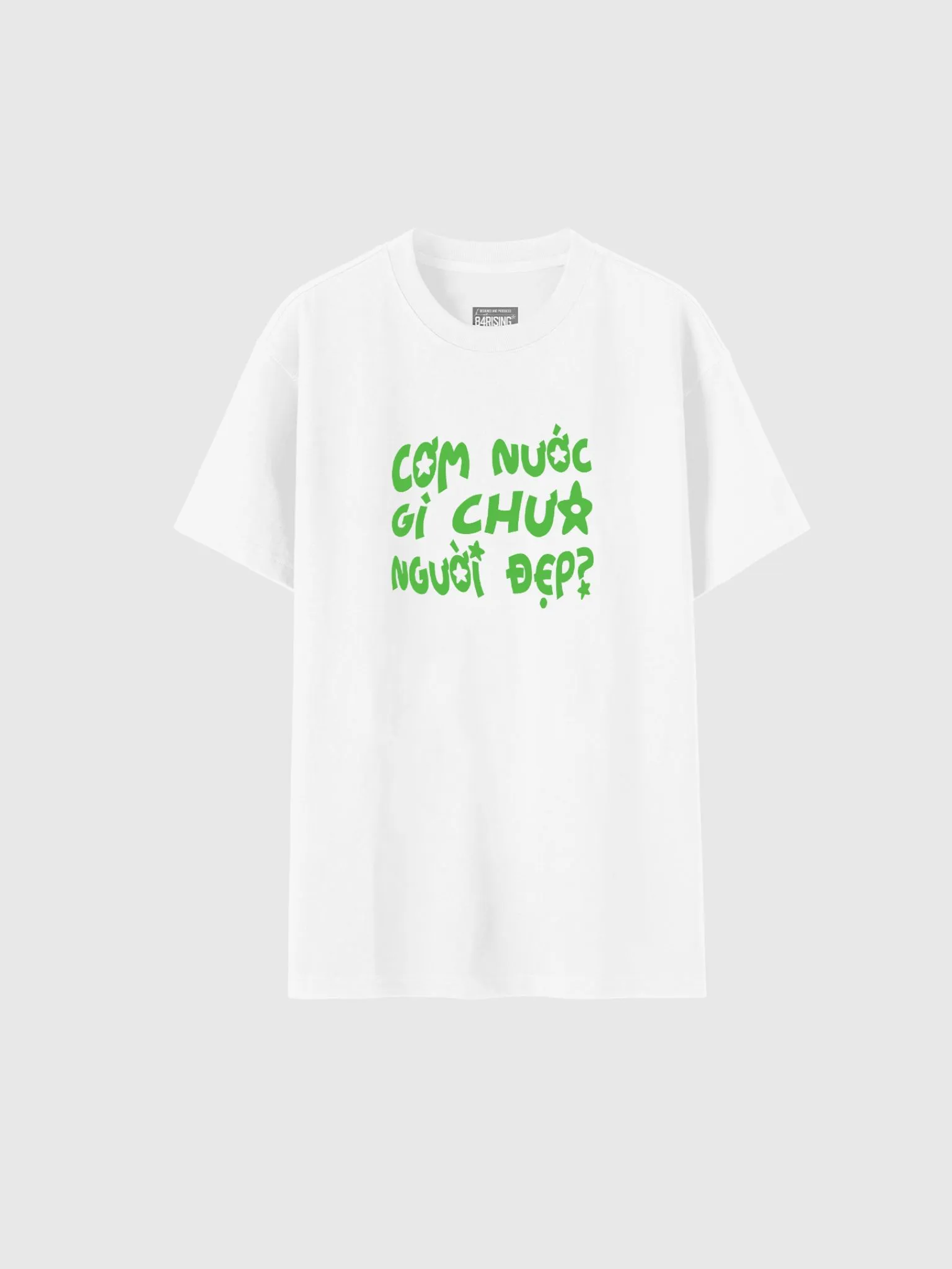 Áo thun Relaxed Fit Cơm nước gì chưa người đẹp 3