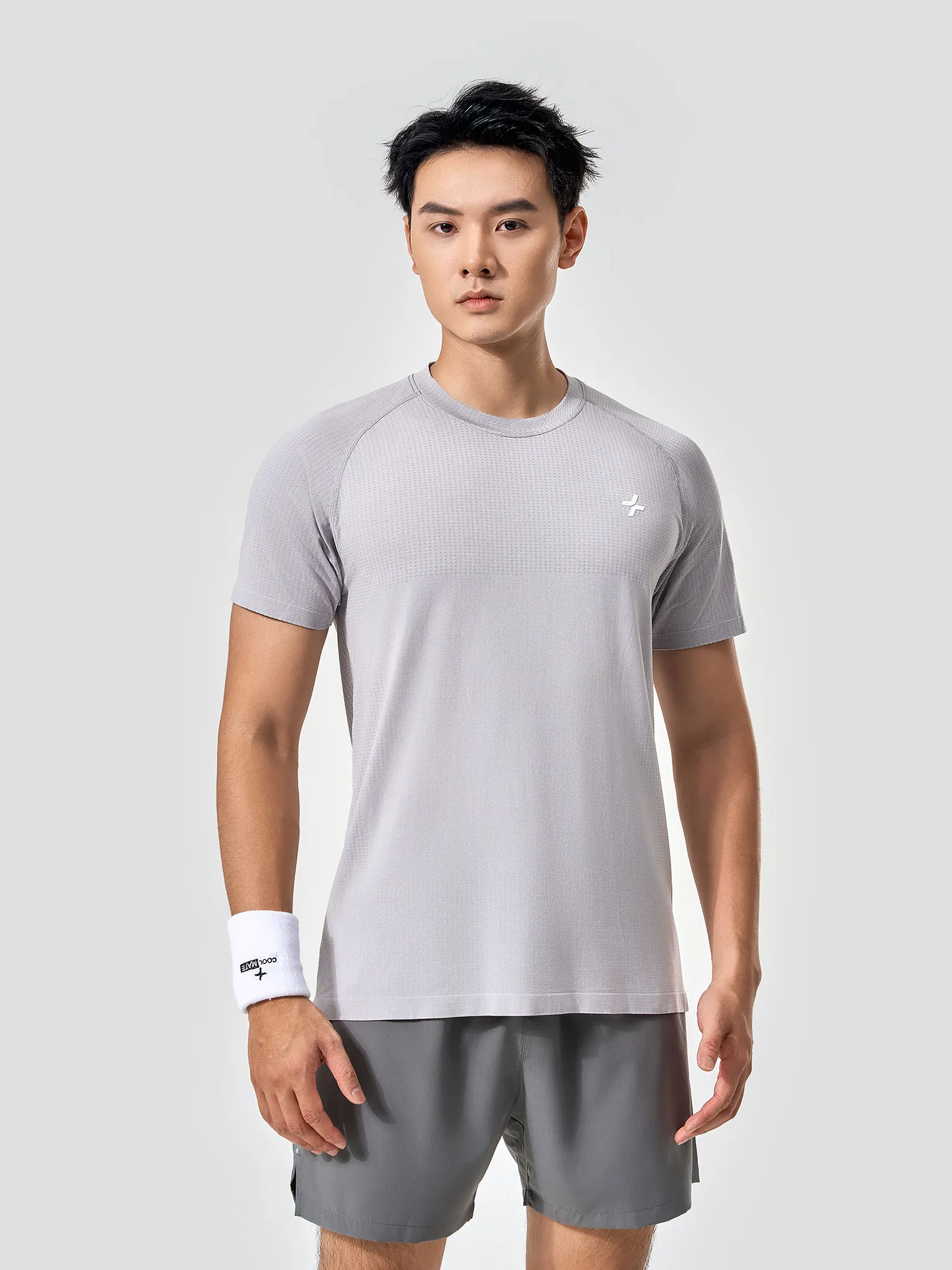 Áo Tshirt Training Seamless Body Mapping