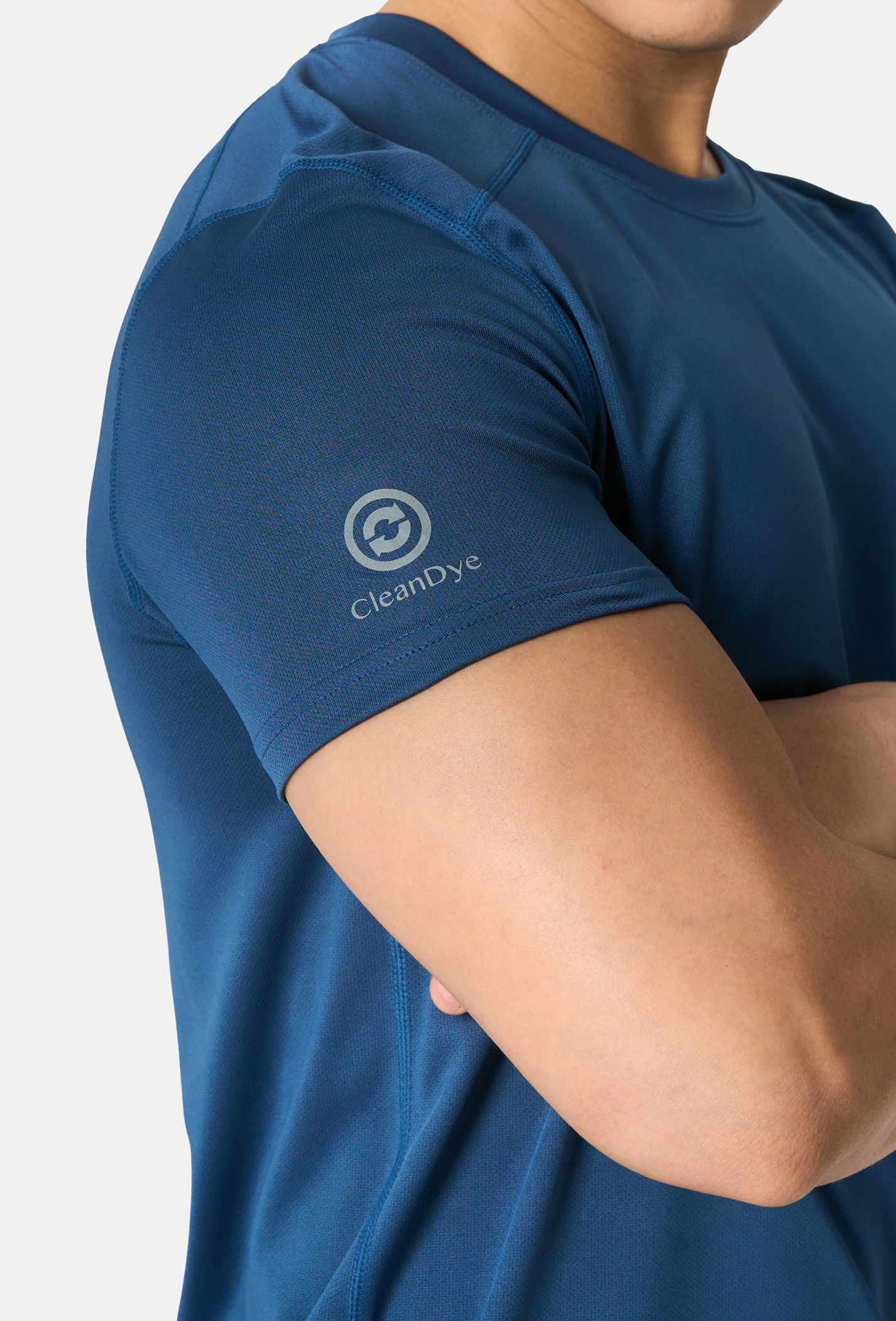 SĂN DEAL - Áo thun nam Daily Tee thoáng khí, nhuộm sạch Cleandye Xanh Aqua  3