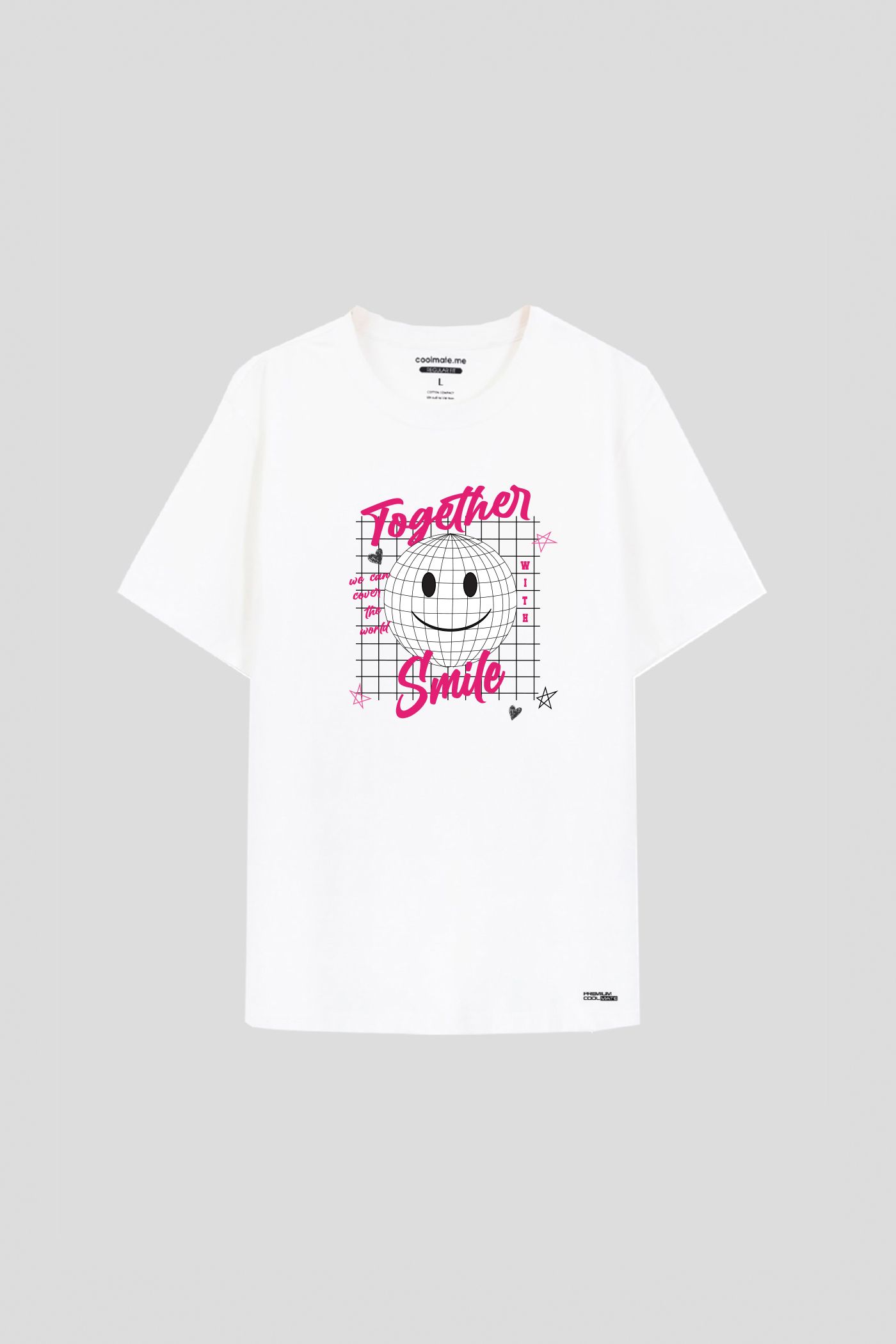 Smile Store - Áo thun nam Cotton Compact in Smile Together 