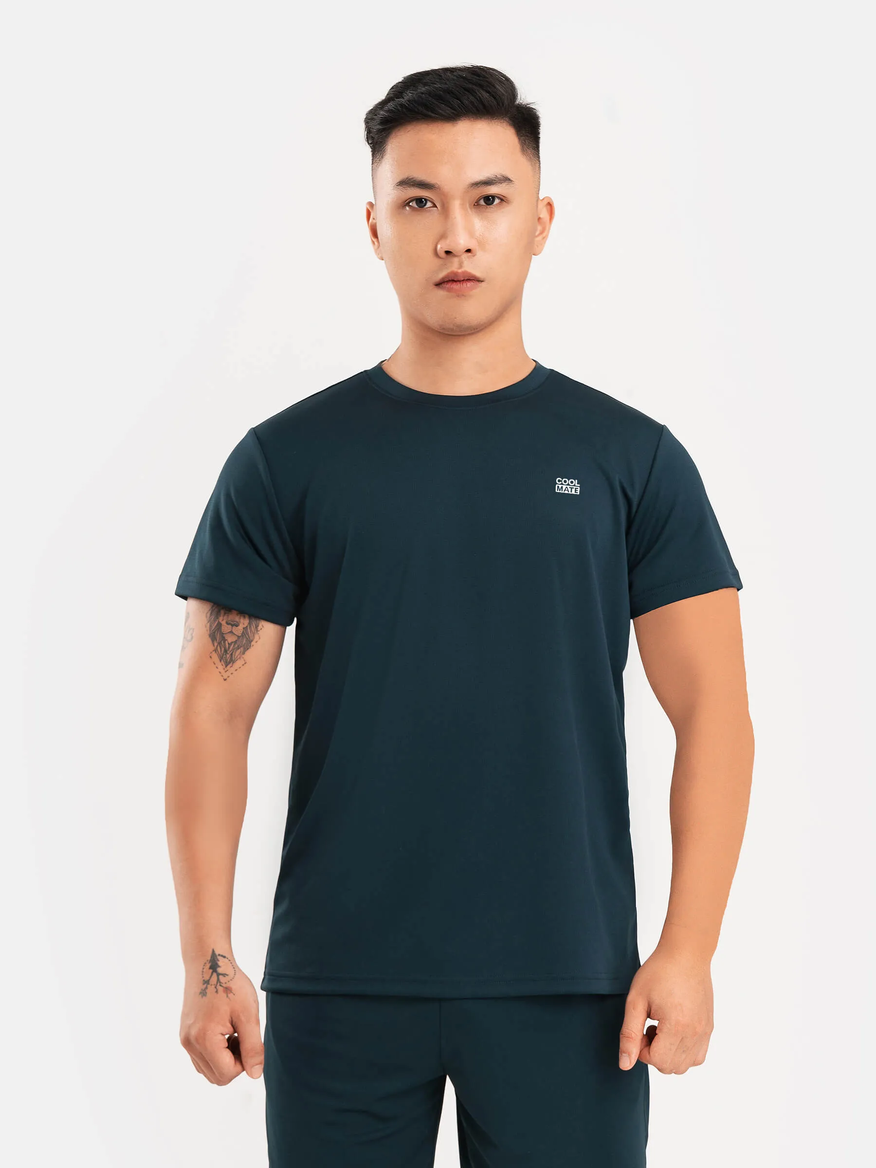 Áo Thun Nam Thể Thao Promax-S1 xanh-bong-dem