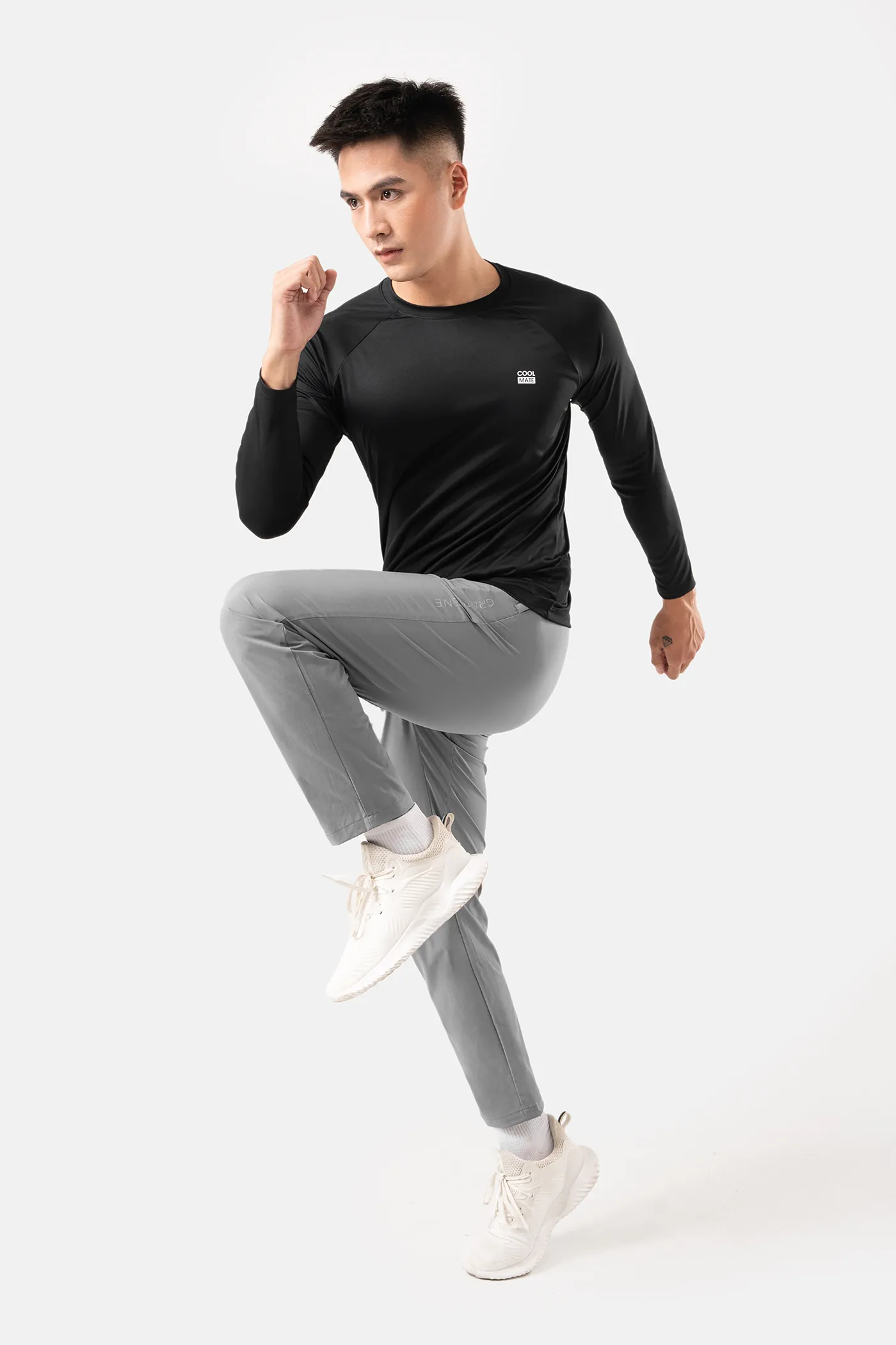 Quần Jogger Nam Thể Thao Graphene xam 5