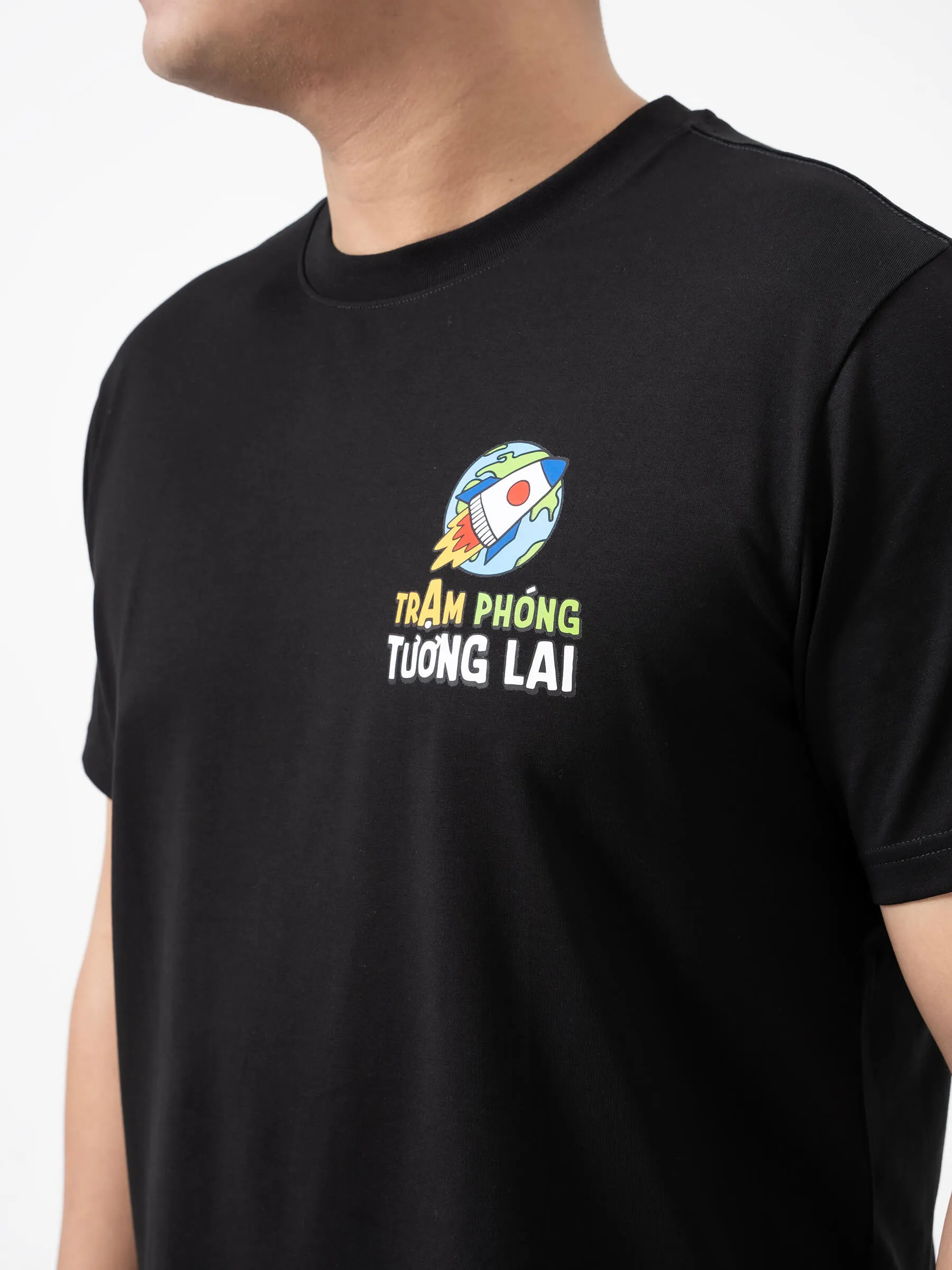 Áo thun Cotton Trạm Phóng Tương Lai  2