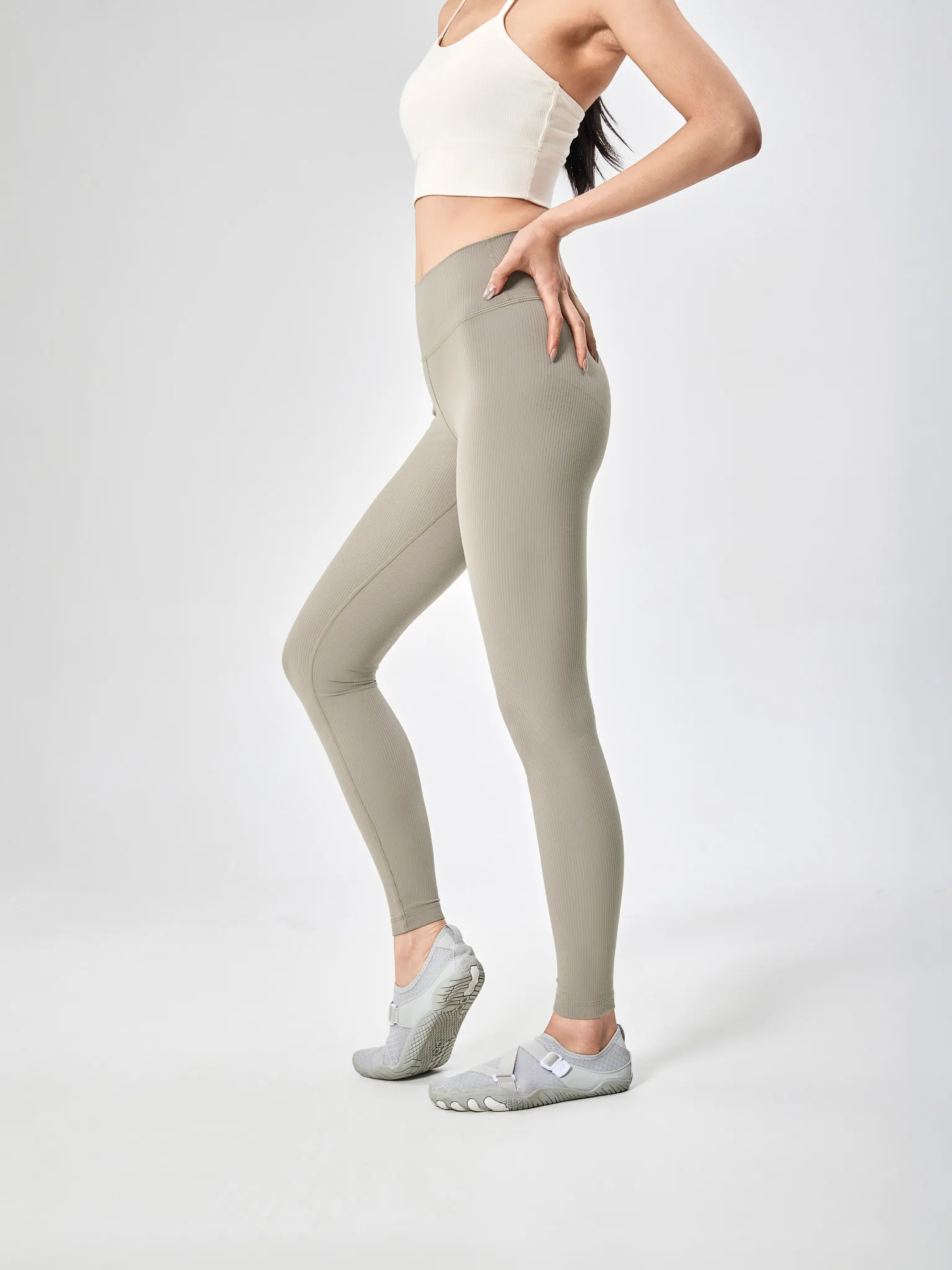 Quần Legging Yoga Ribbed  3