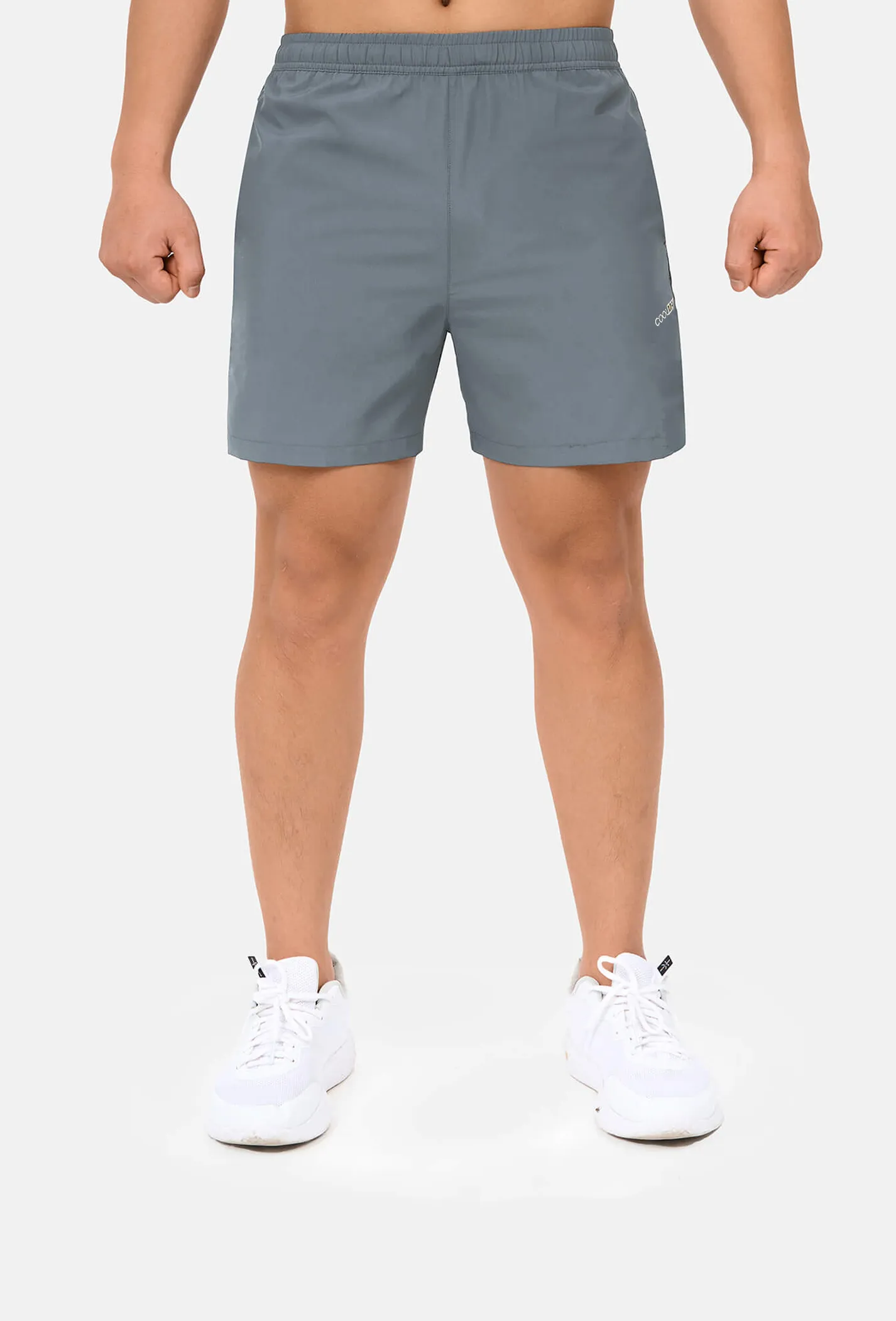 Mua kèm - Quần shorts nam thể thao 5" xẻ gấu cao (túi sau có khóa kéo) 