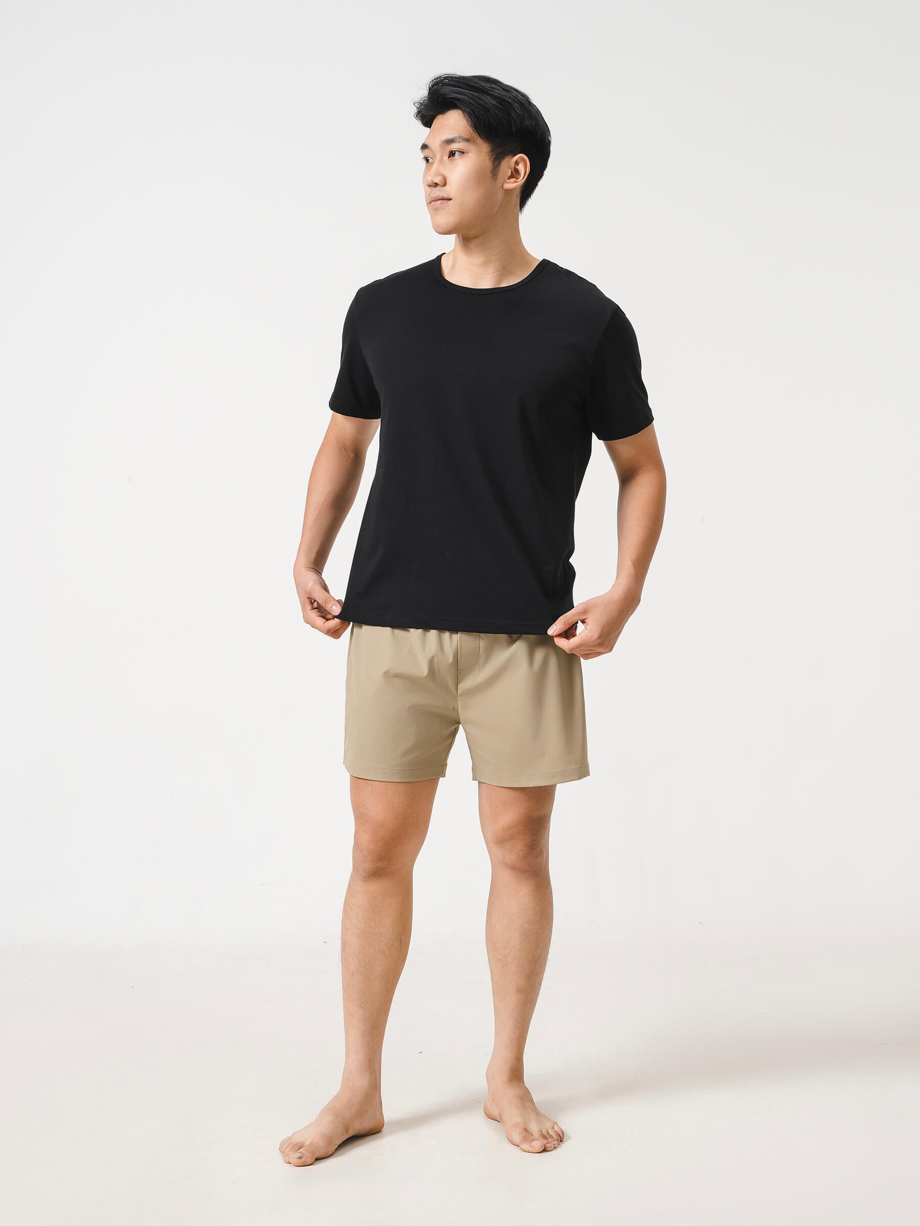 Quần Shorts Nam Mặc Nhà Excool 5 inch  2