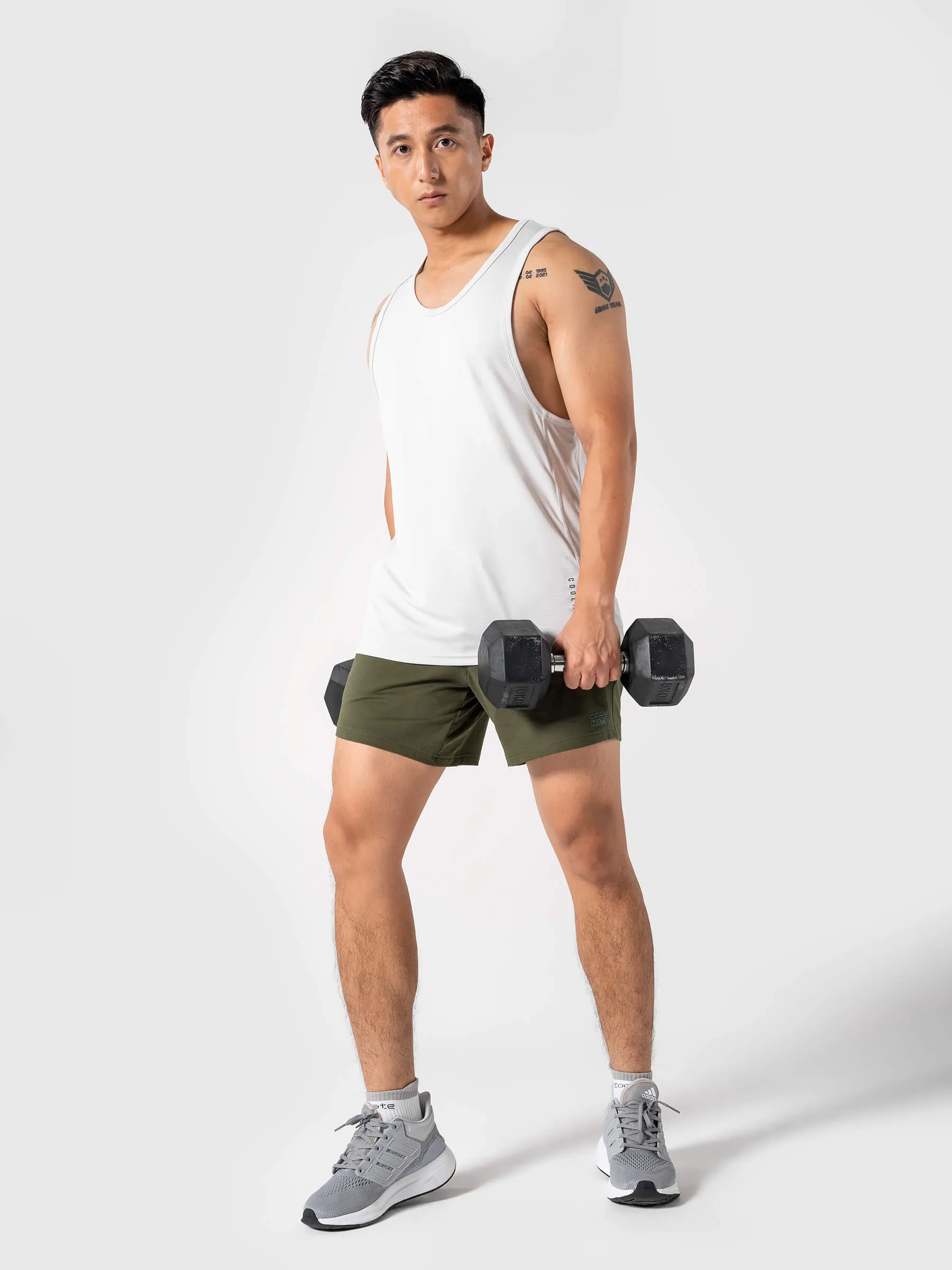 Quần Shorts Nam Tập Gym 6" - Outlet  5