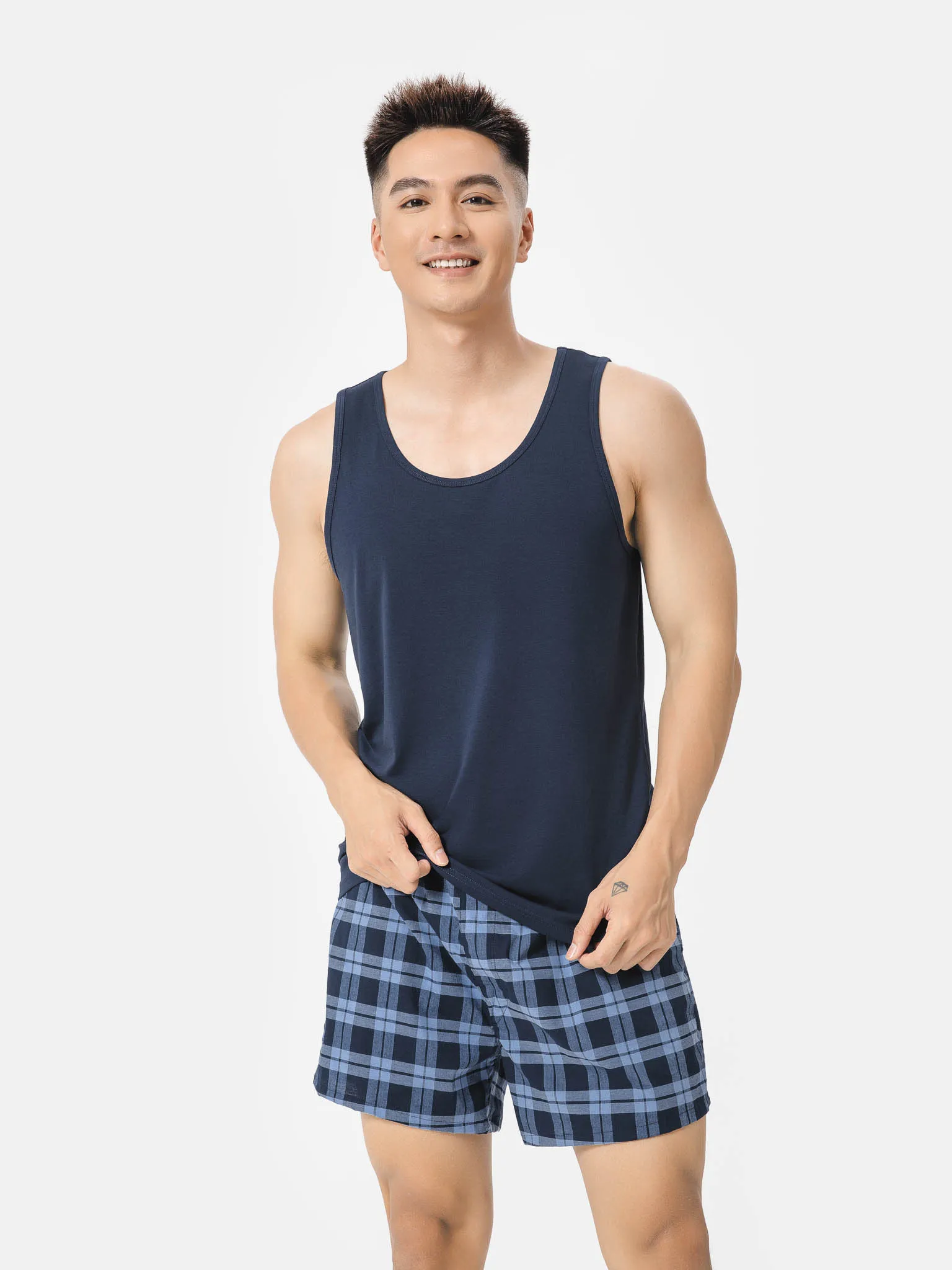 Áo Tanktop Nam Mặc Trong Antismell