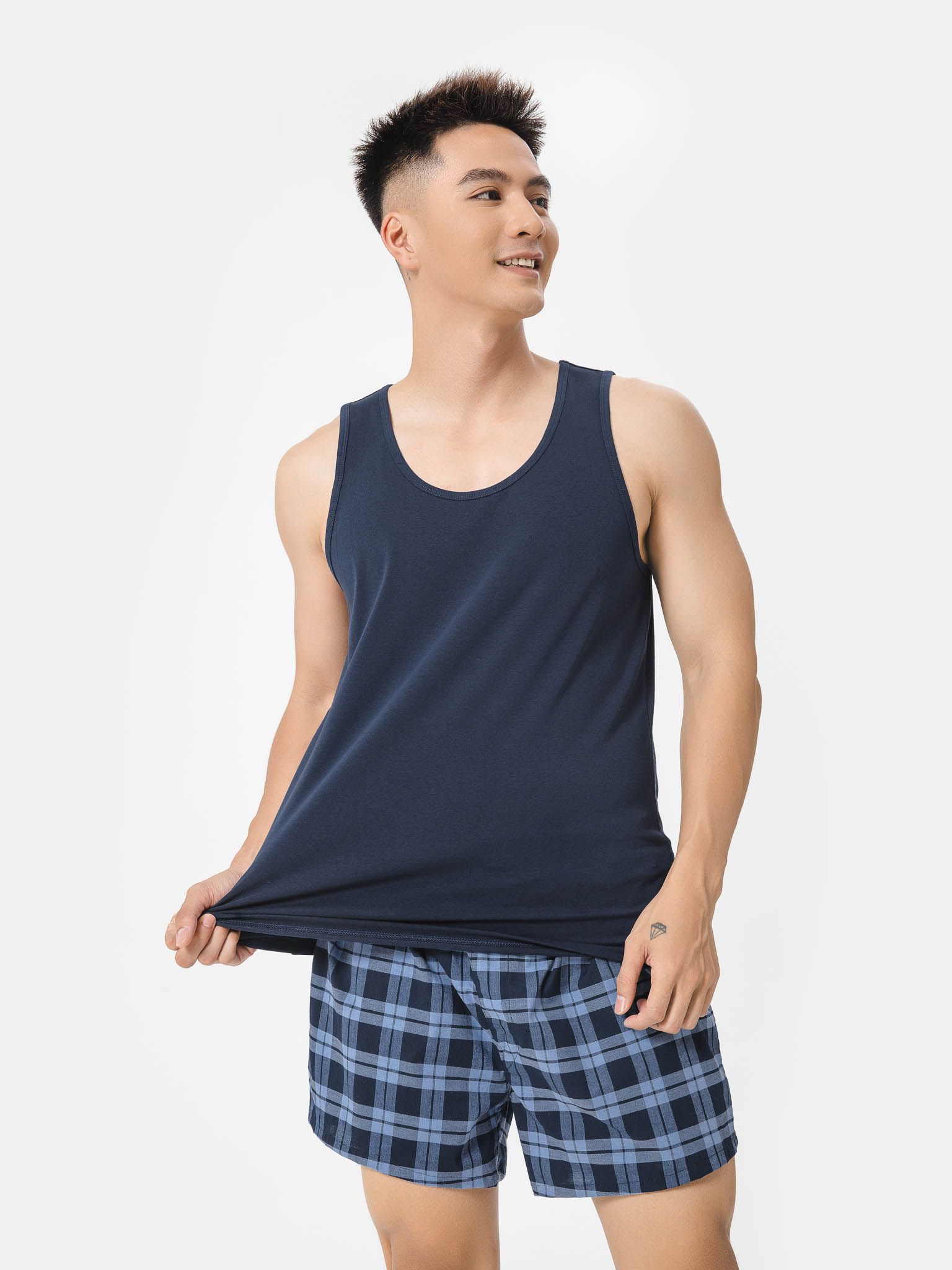 Áo Tanktop Nam Mặc Trong Antismell 3